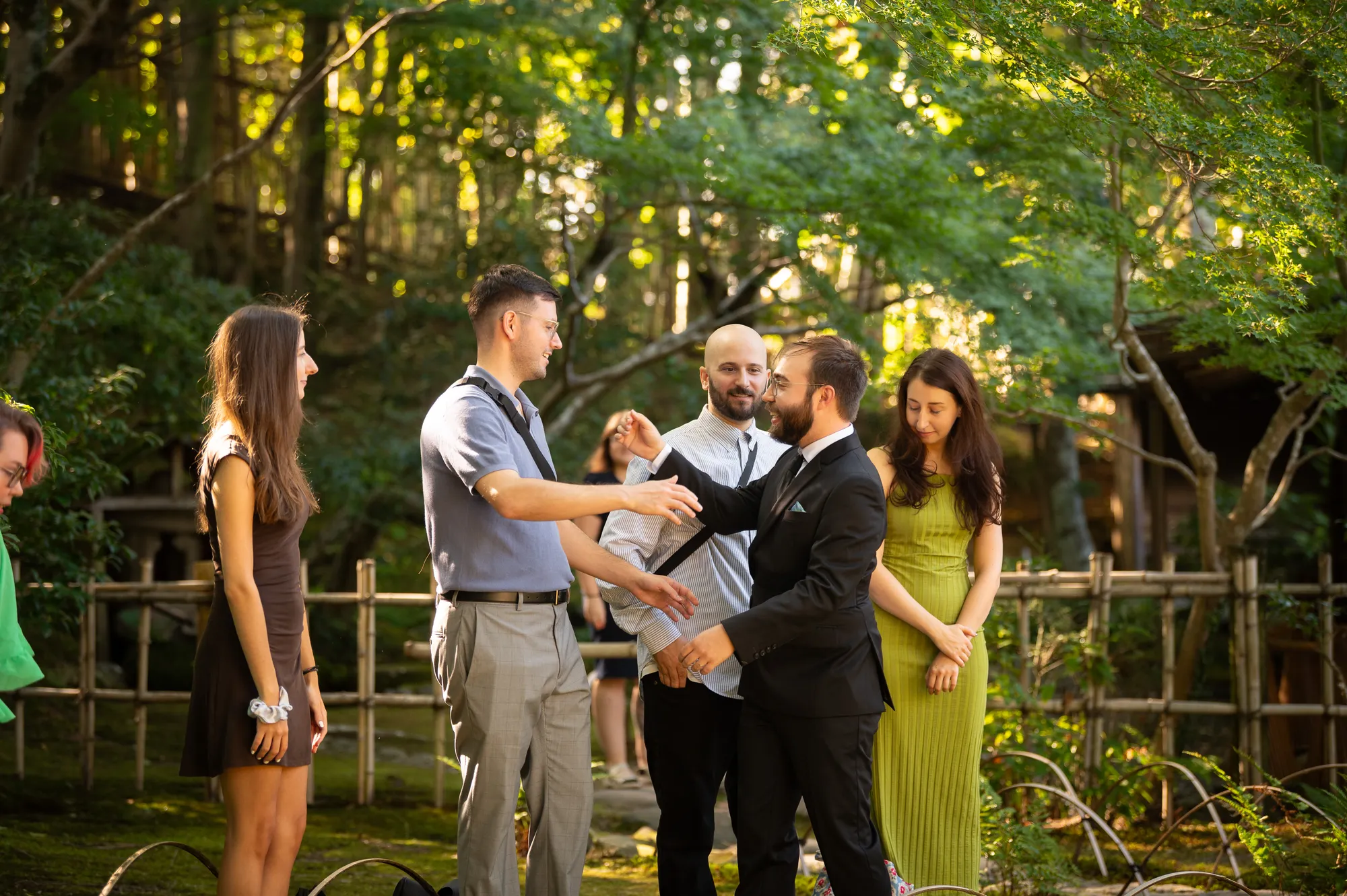 Photo from the wedding day / photo du jour du mariage