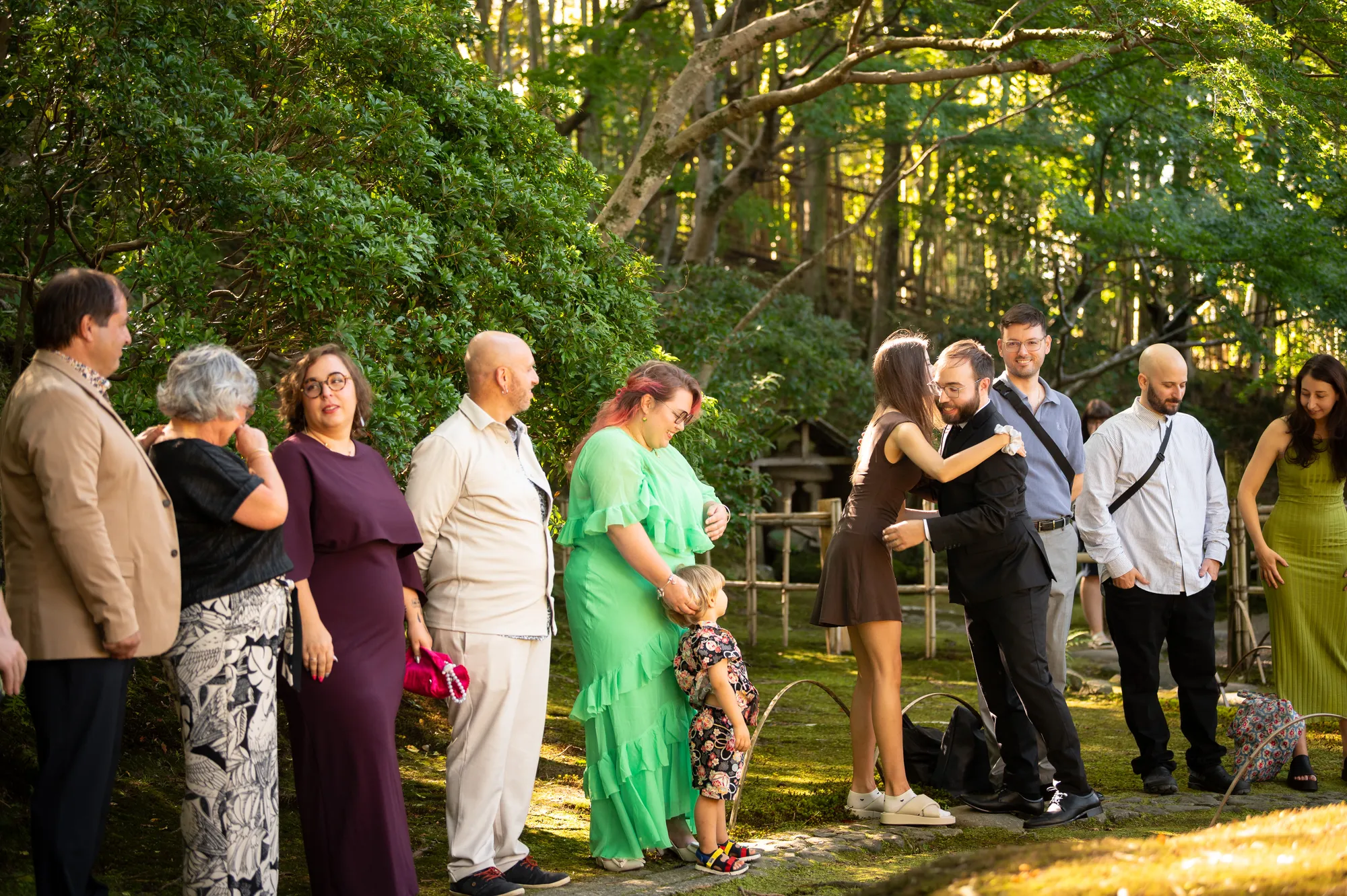 Photo from the wedding day / photo du jour du mariage