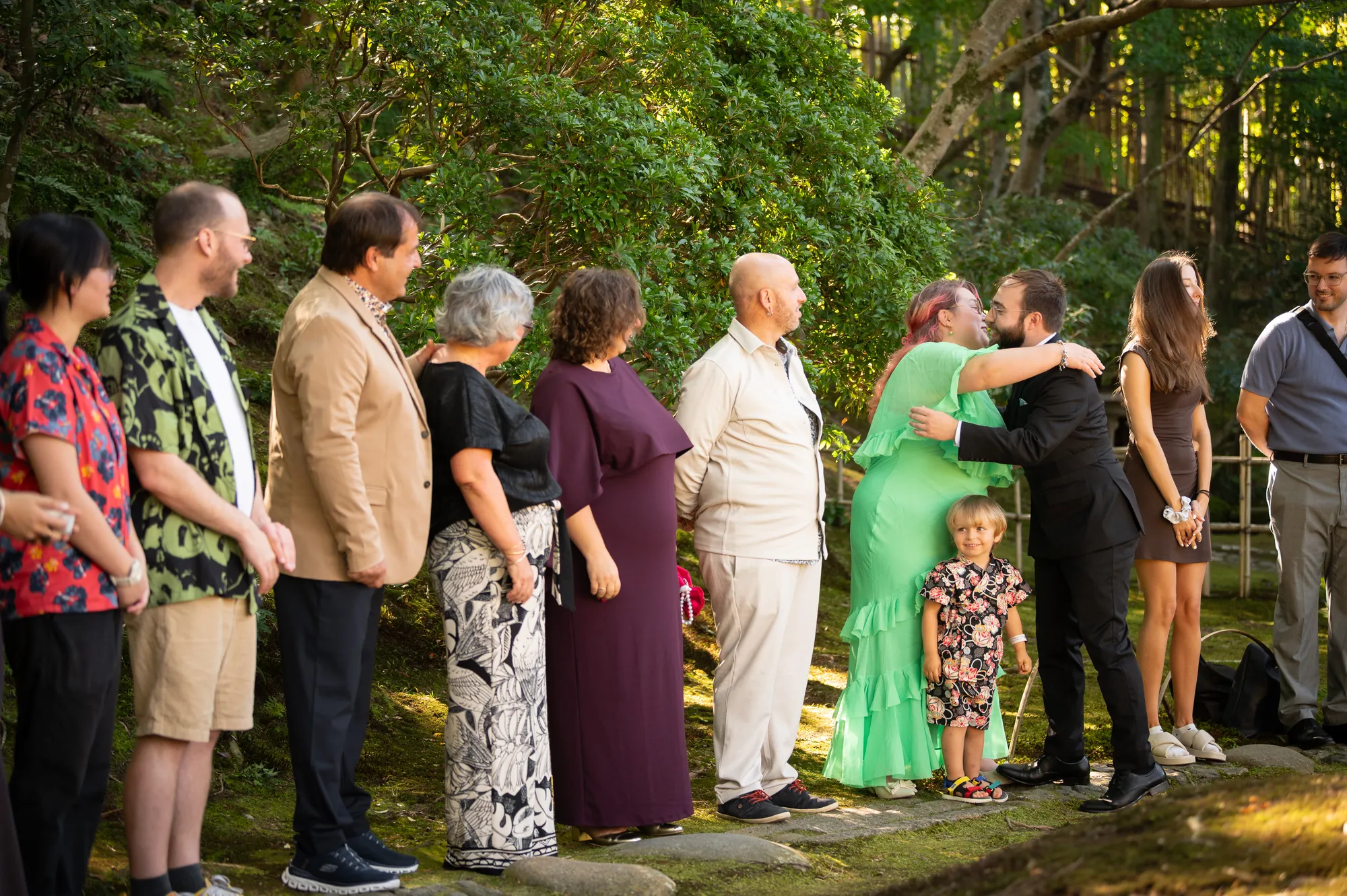 Photo from the wedding day / photo du jour du mariage