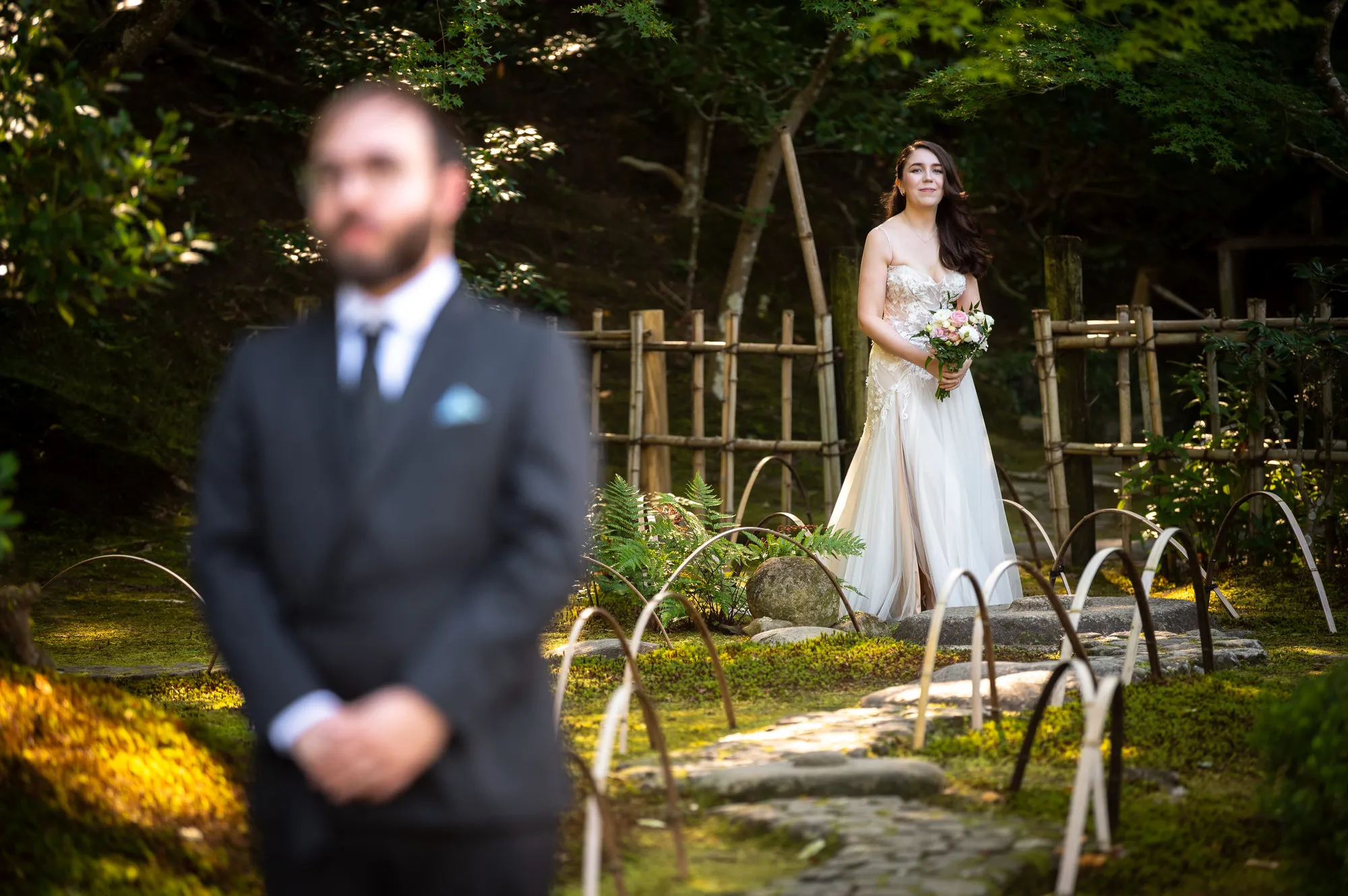 Photo from the wedding day / photo du jour du mariage