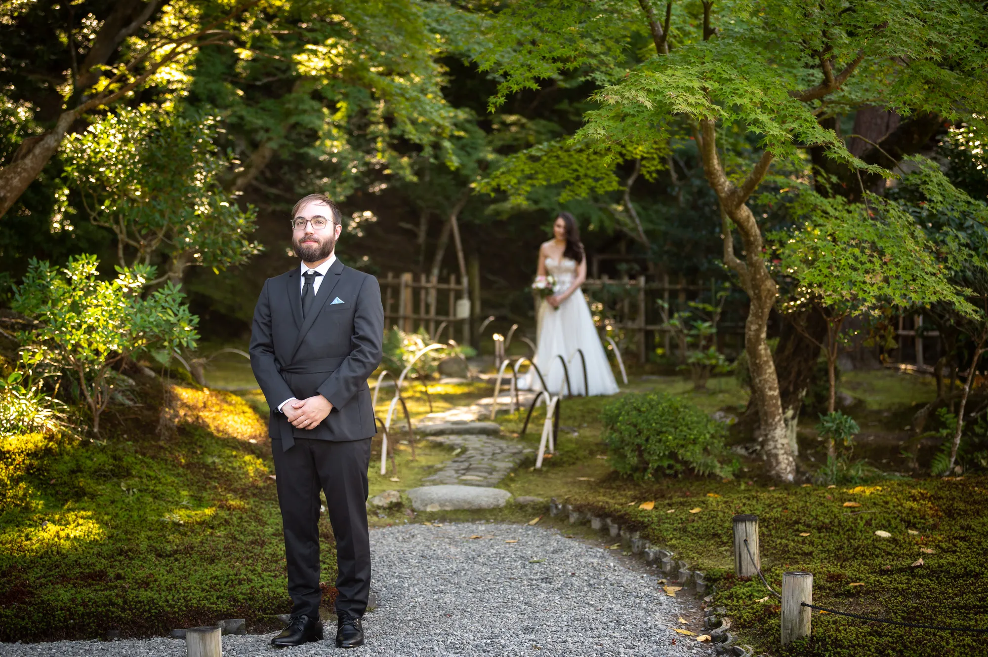 Photo from the wedding day / photo du jour du mariage