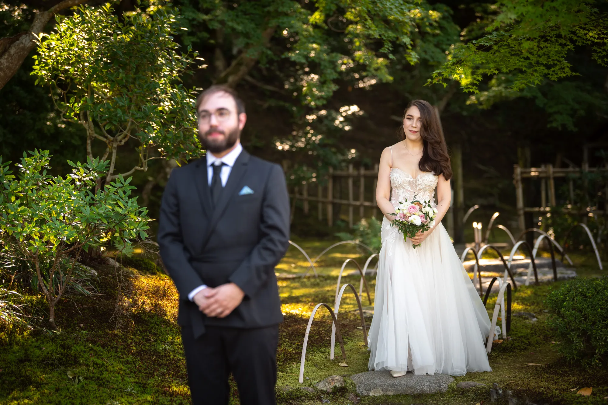 Photo from the wedding day / photo du jour du mariage