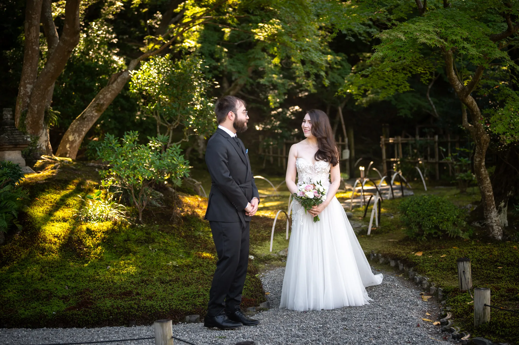Photo from the wedding day / photo du jour du mariage