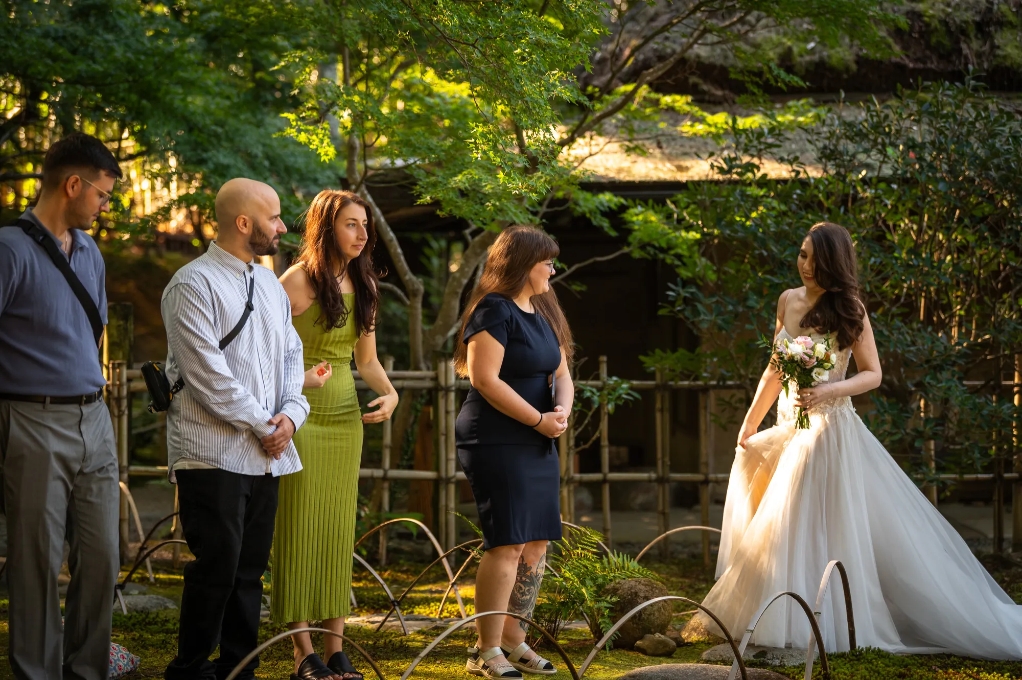 Photo from the wedding day / photo du jour du mariage