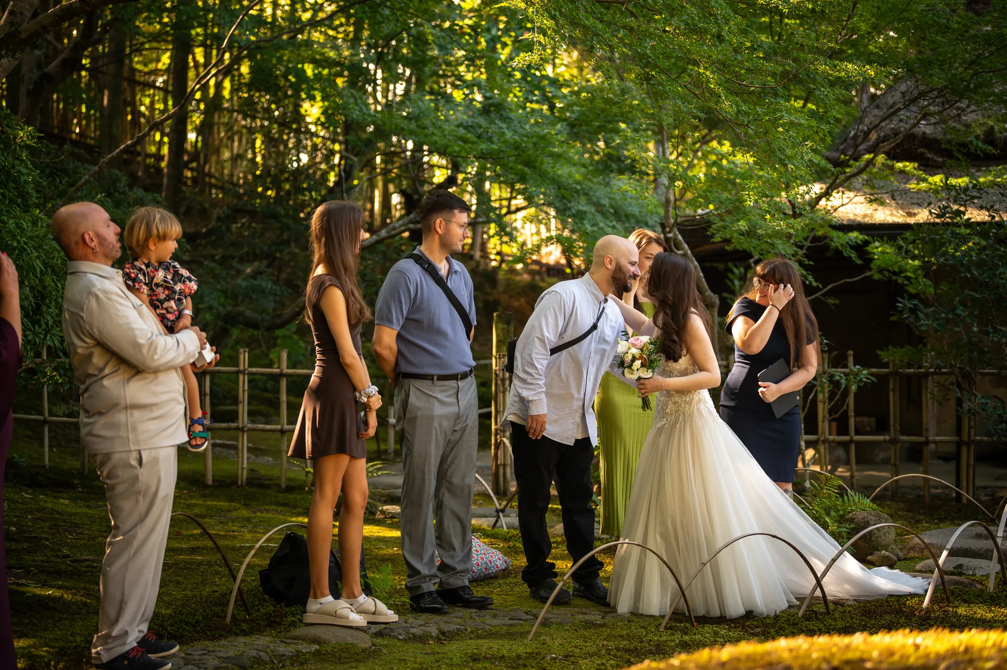 Photo from the wedding day / photo du jour du mariage