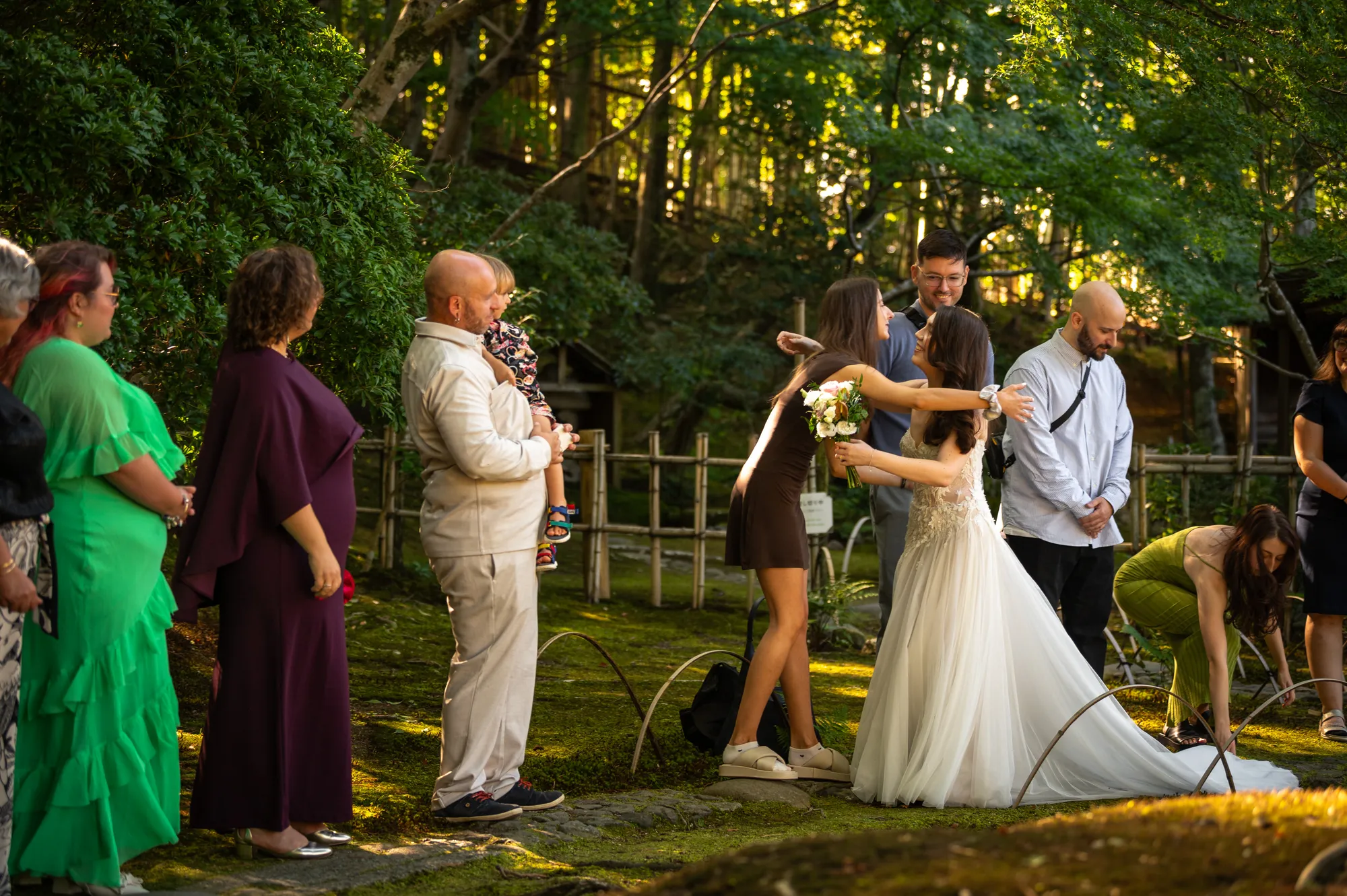 Photo from the wedding day / photo du jour du mariage