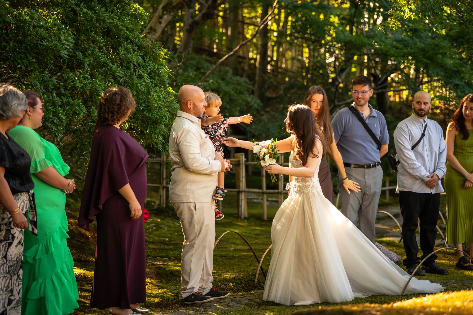 Photo from the wedding day / photo du jour du mariage
