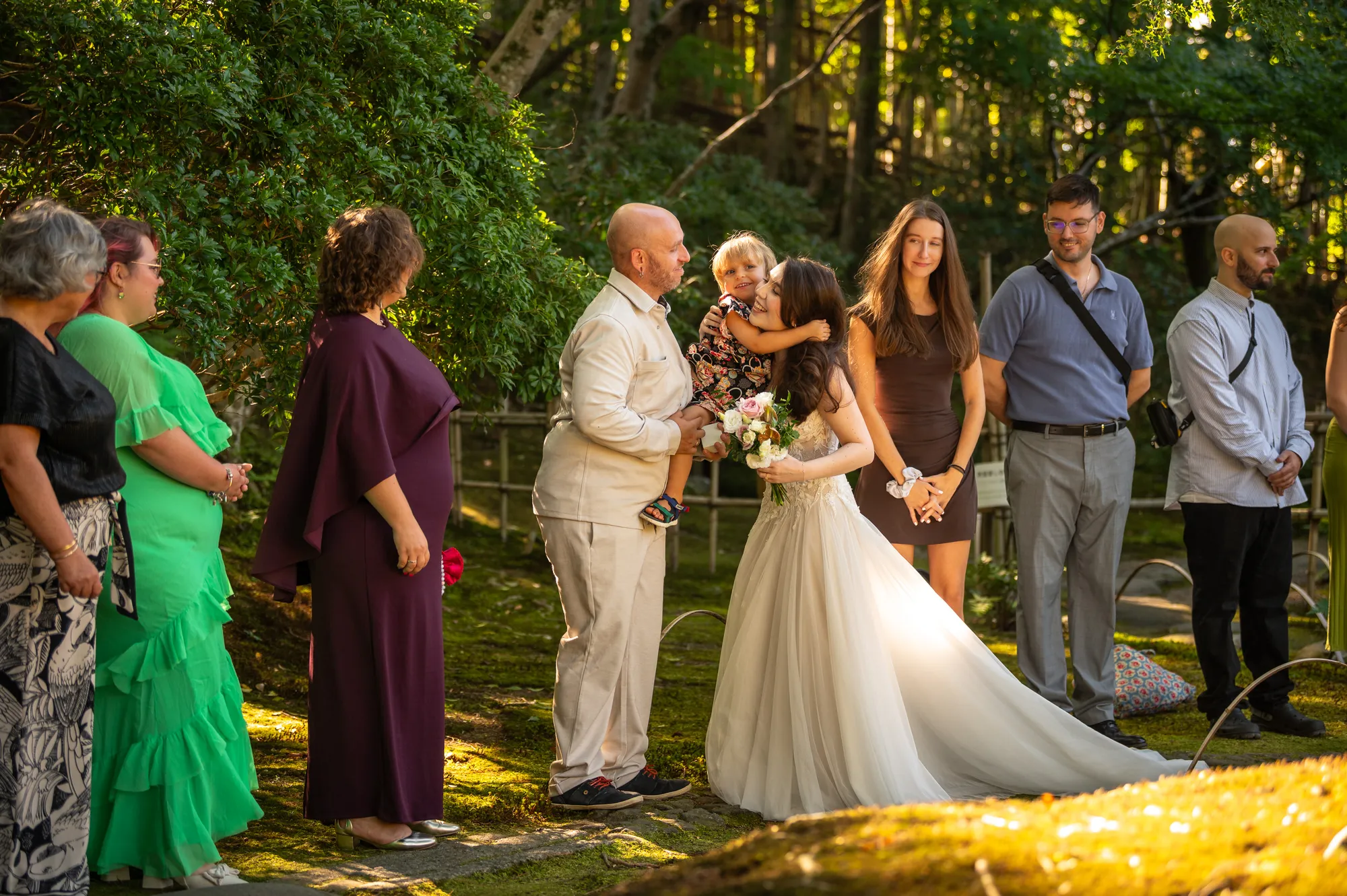 Photo from the wedding day / photo du jour du mariage