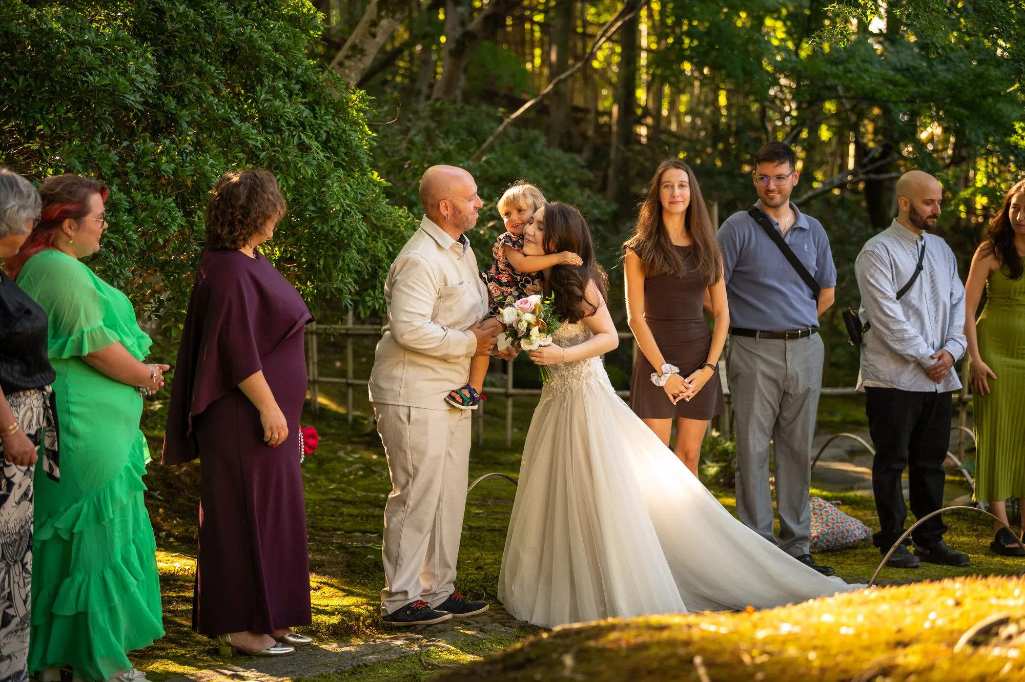 Photo from the wedding day / photo du jour du mariage