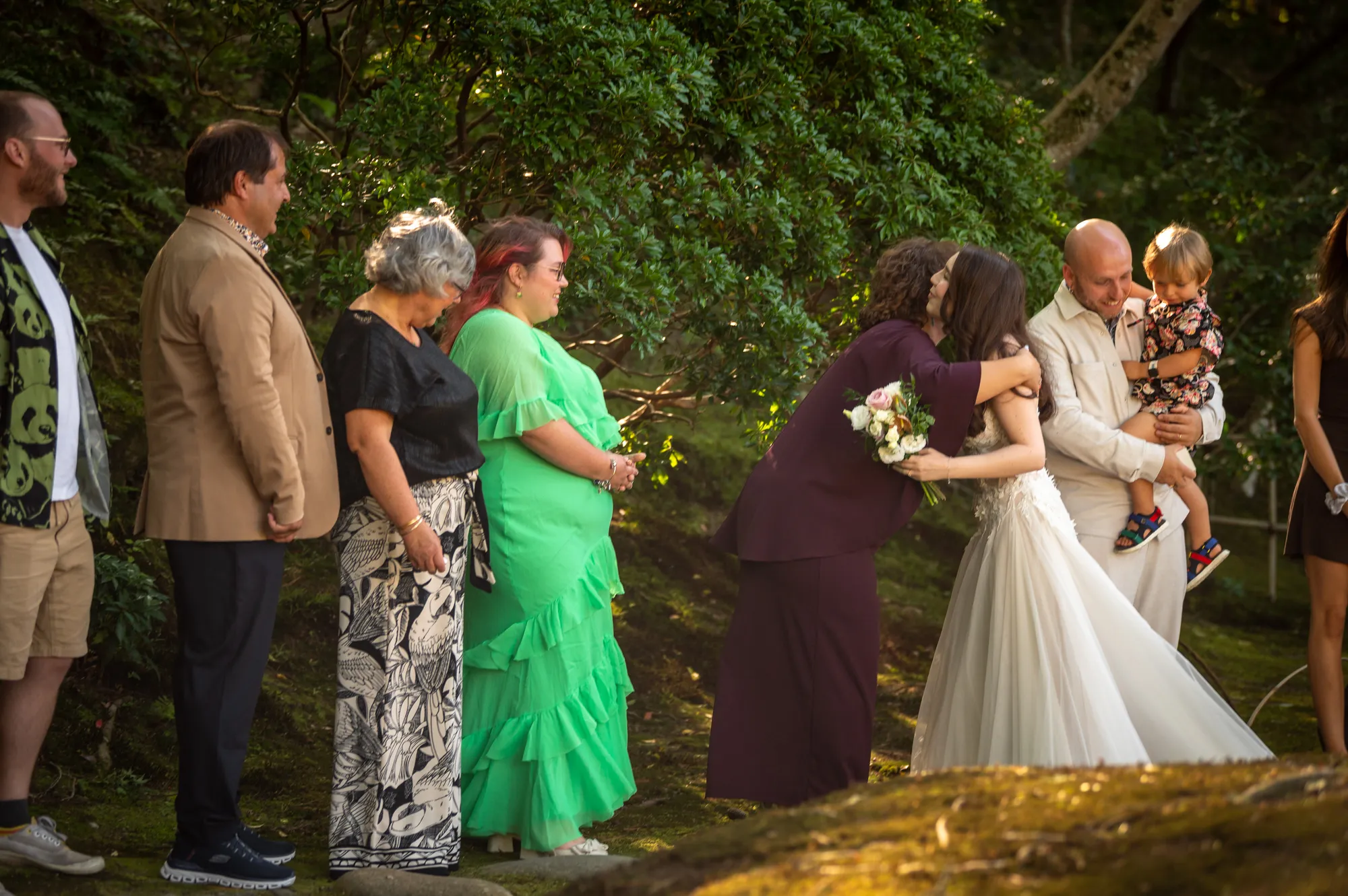 Photo from the wedding day / photo du jour du mariage