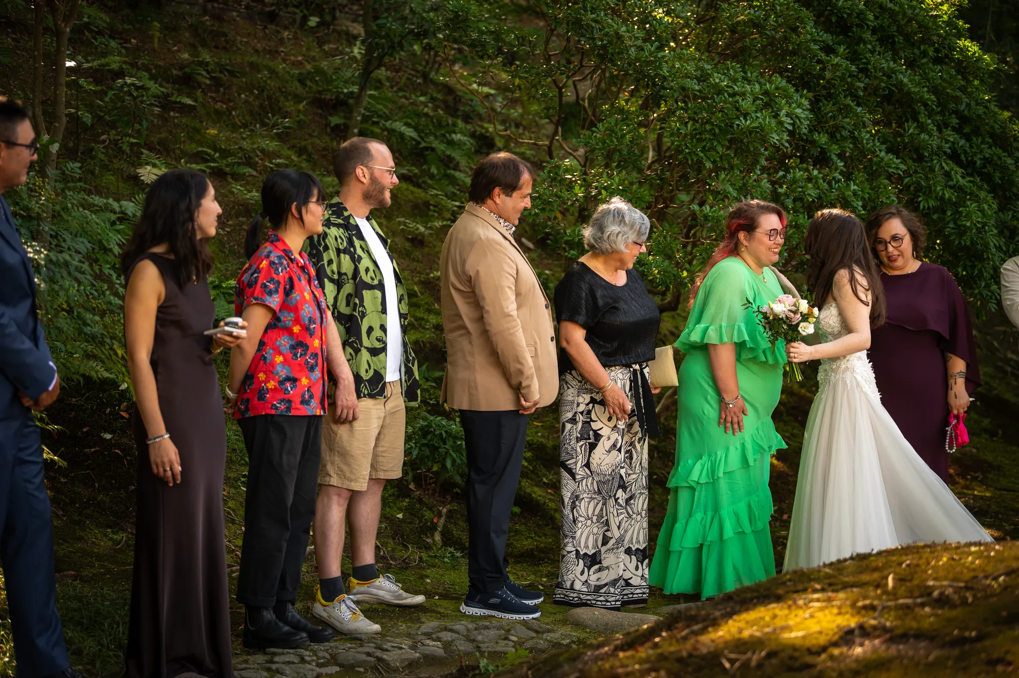 Photo from the wedding day / photo du jour du mariage