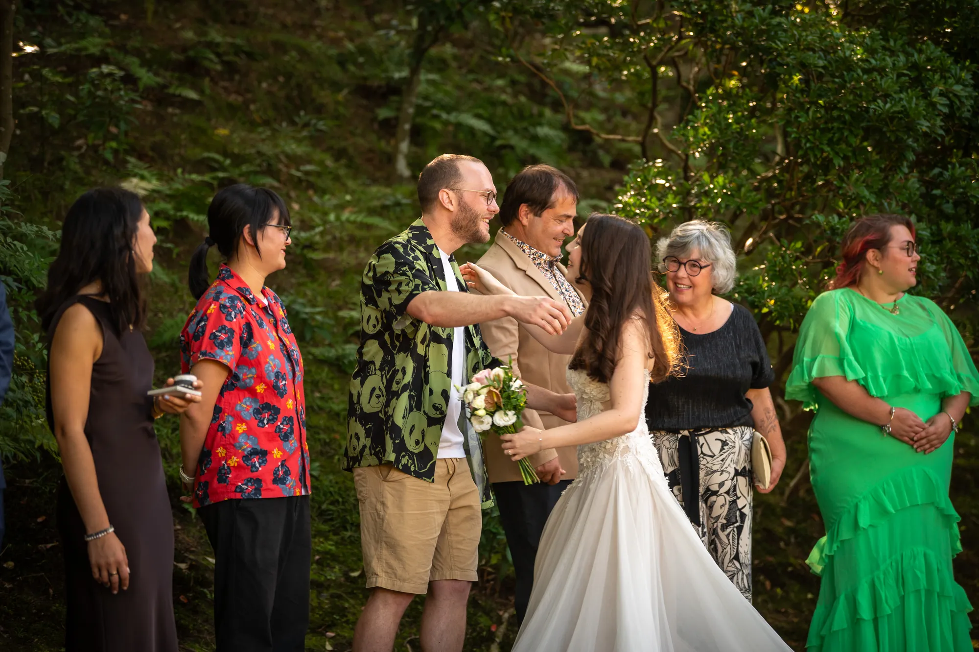 Photo from the wedding day / photo du jour du mariage
