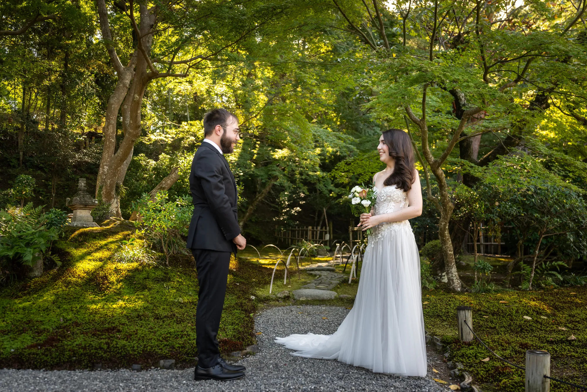 Photo from the wedding day / photo du jour du mariage