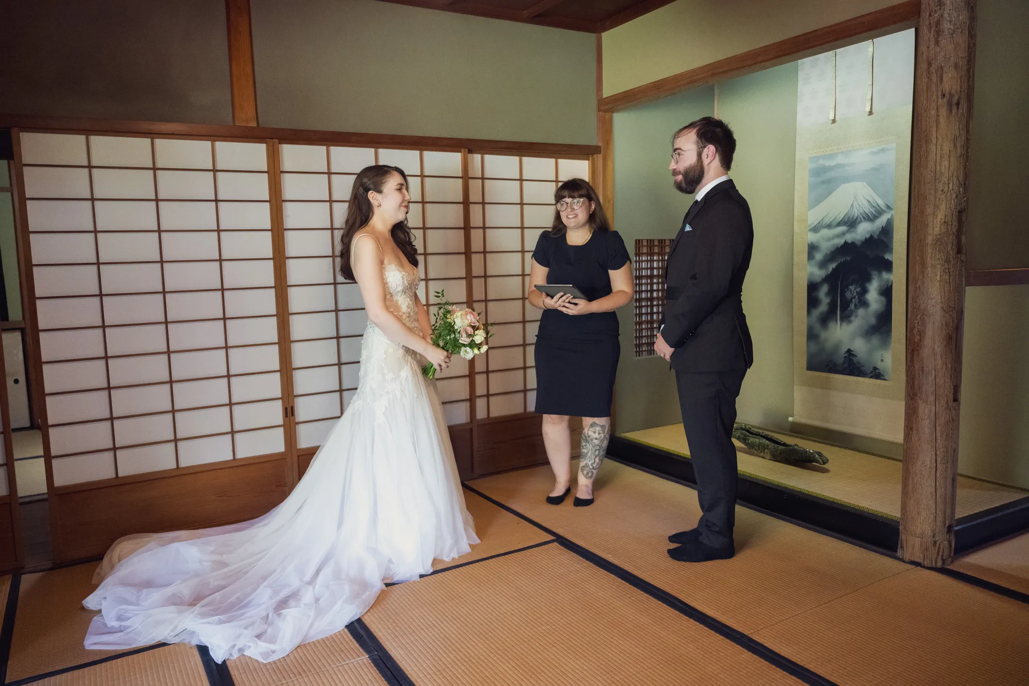 Photo from the wedding day / photo du jour du mariage