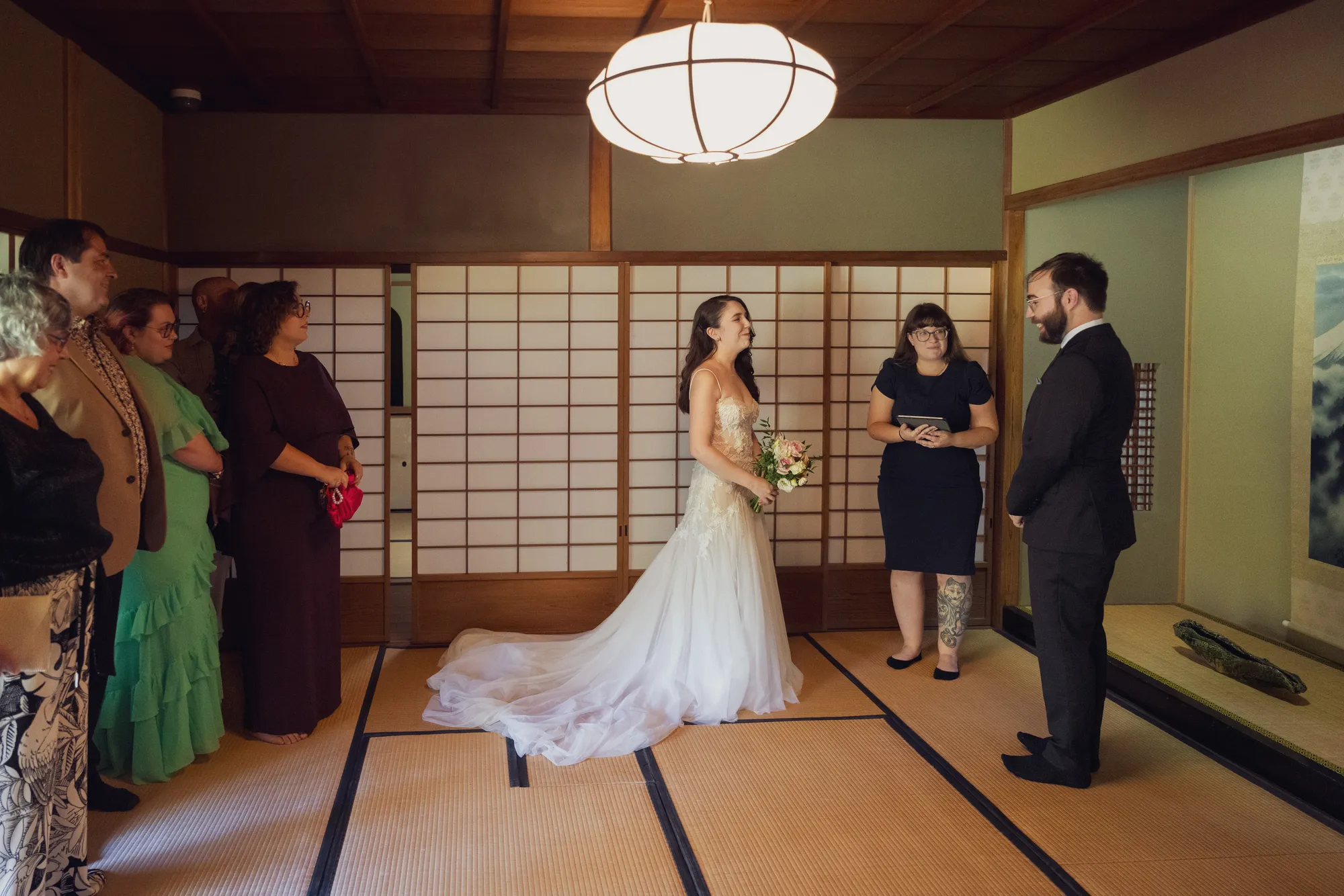 Photo from the wedding day / photo du jour du mariage