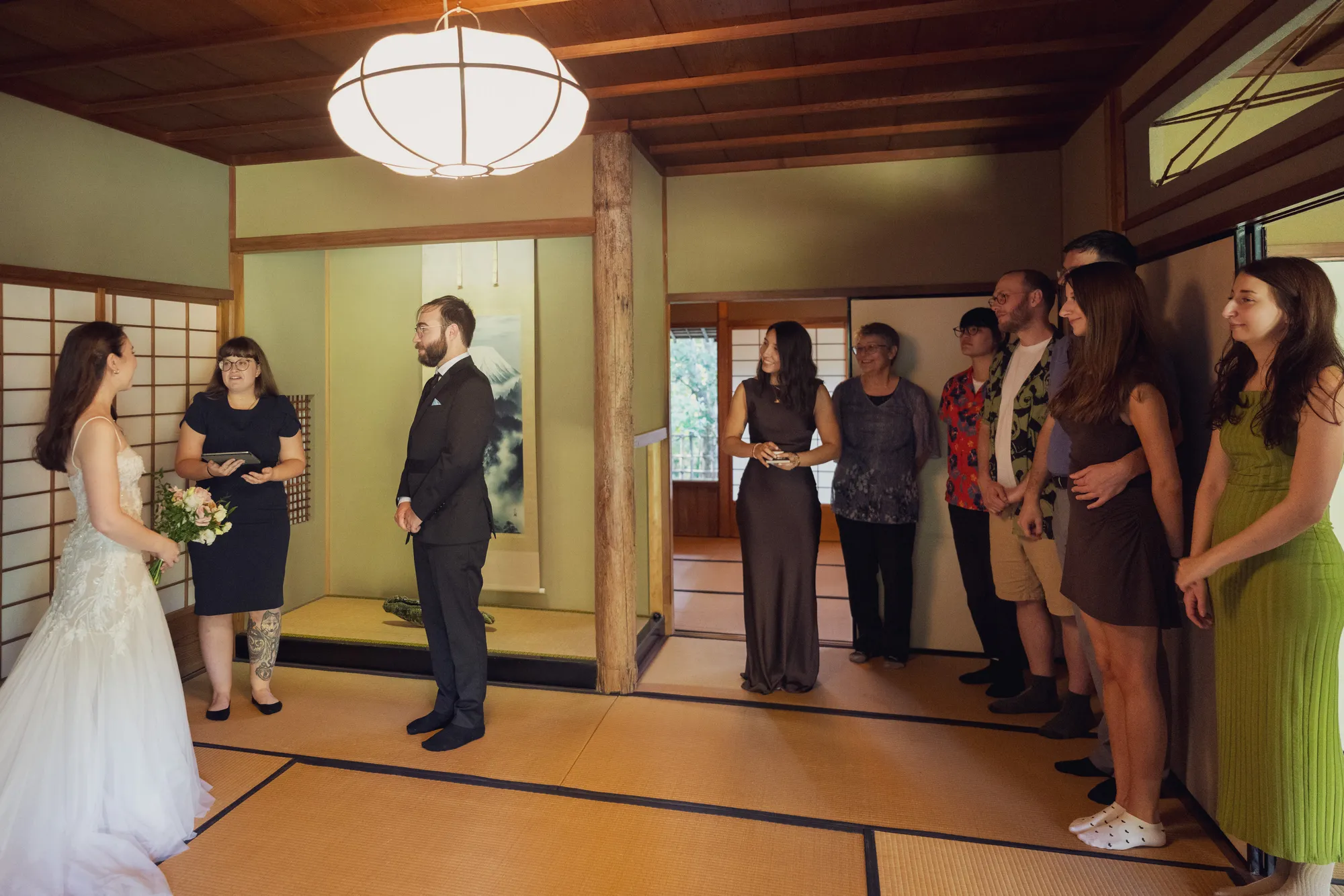 Photo from the wedding day / photo du jour du mariage