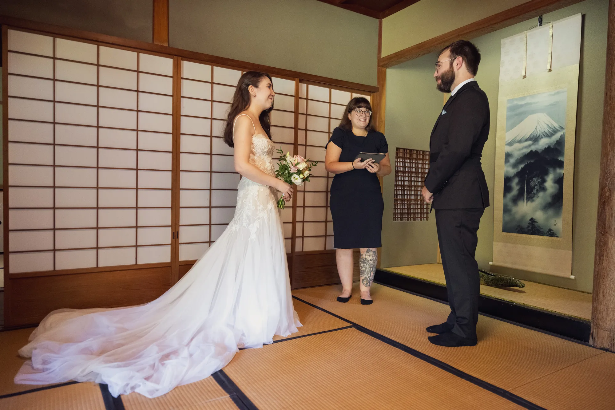 Photo from the wedding day / photo du jour du mariage