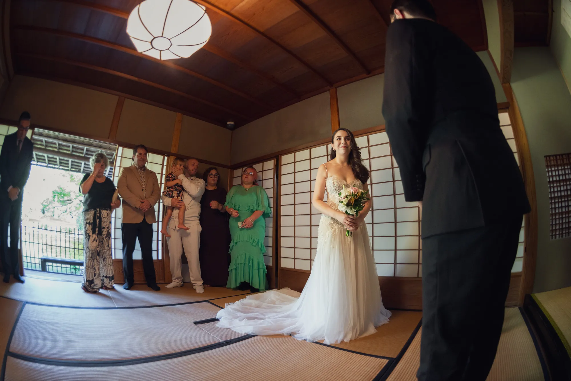 Photo from the wedding day / photo du jour du mariage