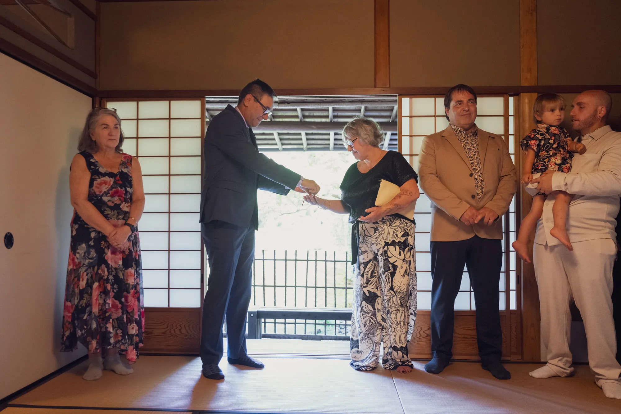 Photo from the wedding day / photo du jour du mariage