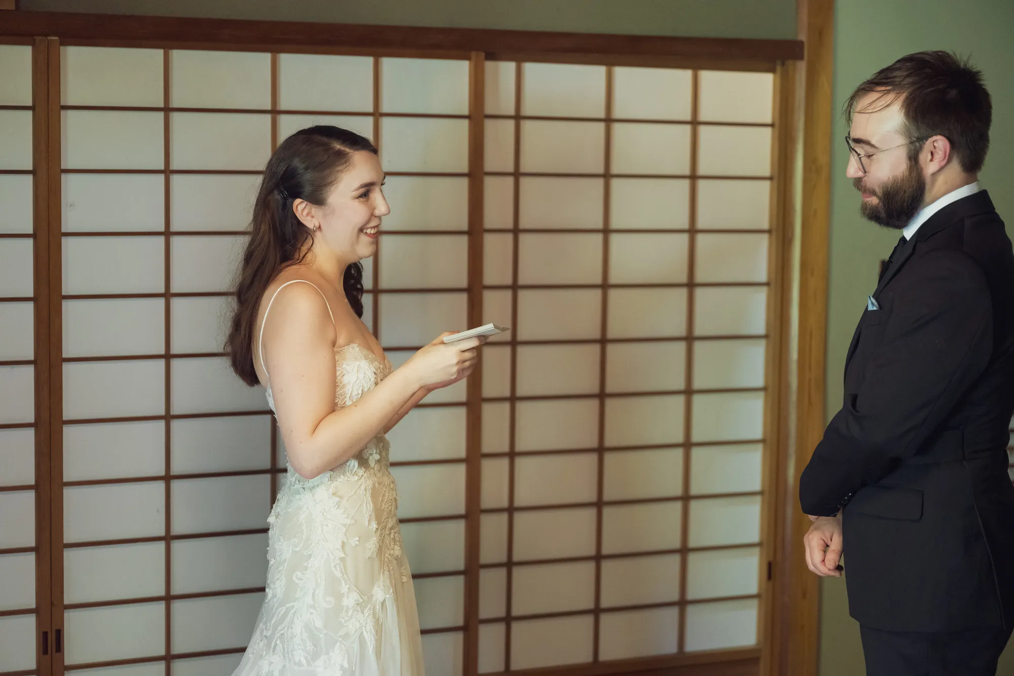 Photo from the wedding day / photo du jour du mariage