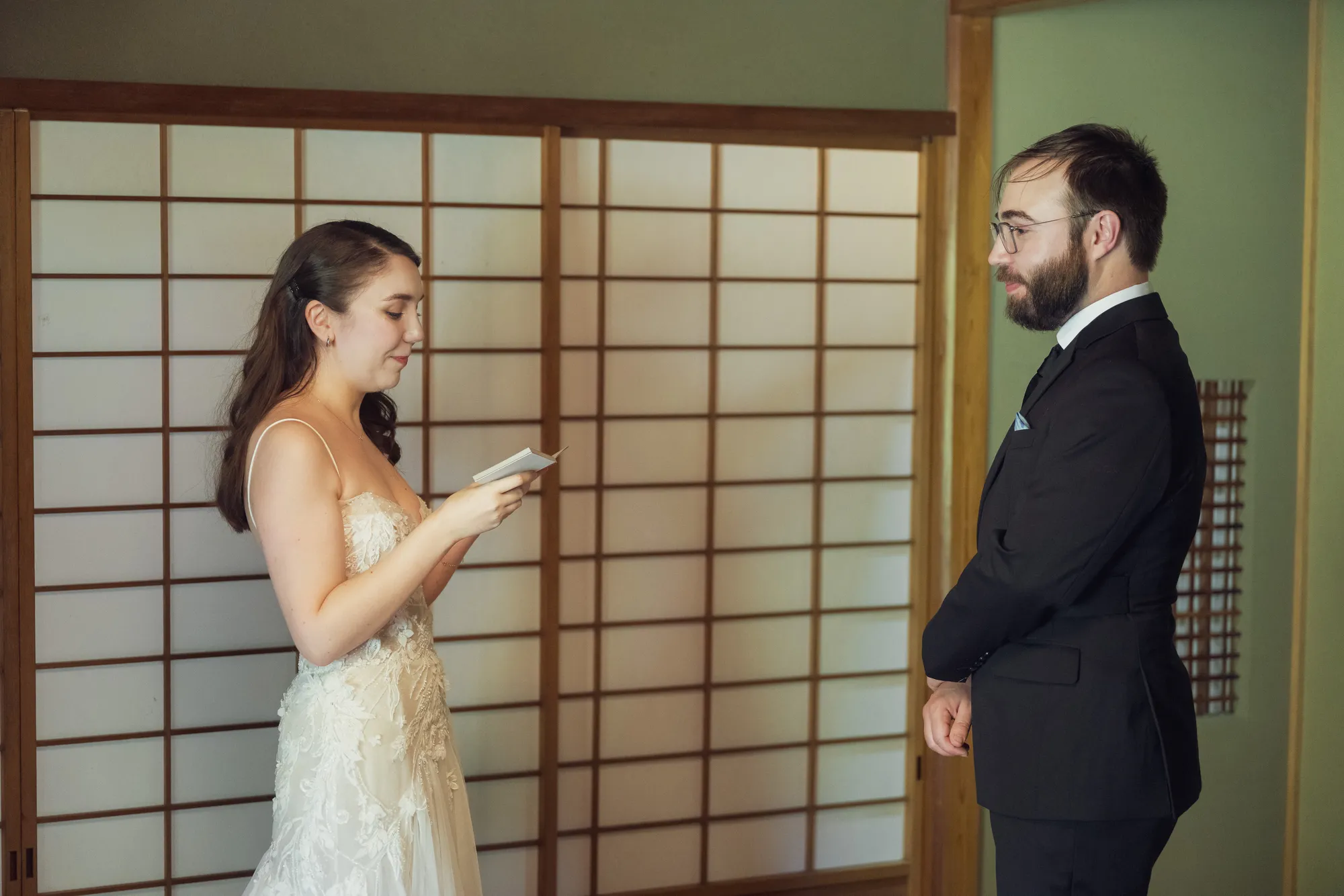 Photo from the wedding day / photo du jour du mariage