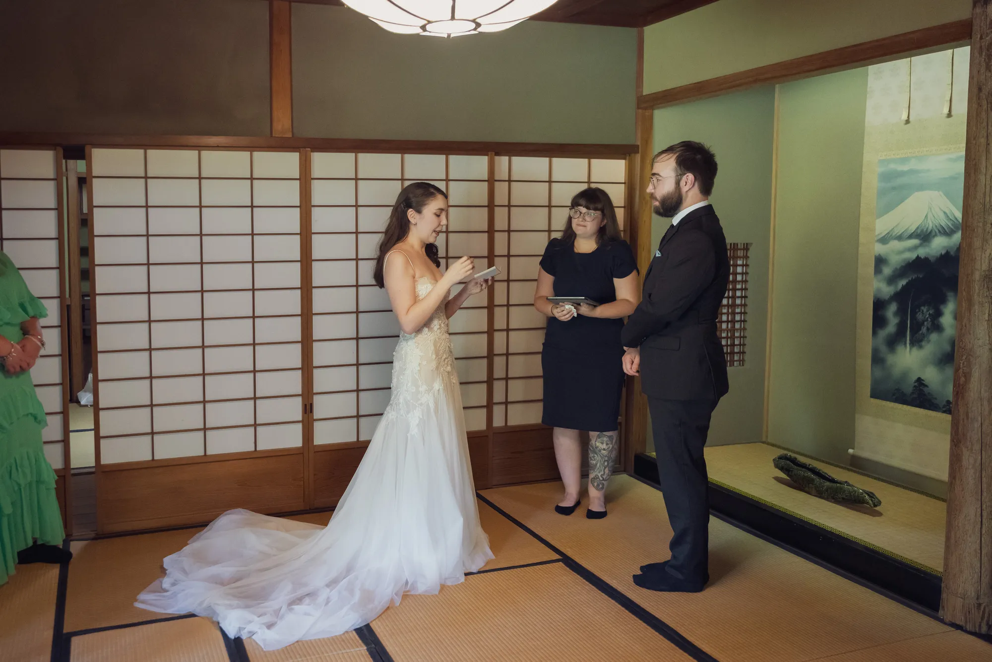 Photo from the wedding day / photo du jour du mariage