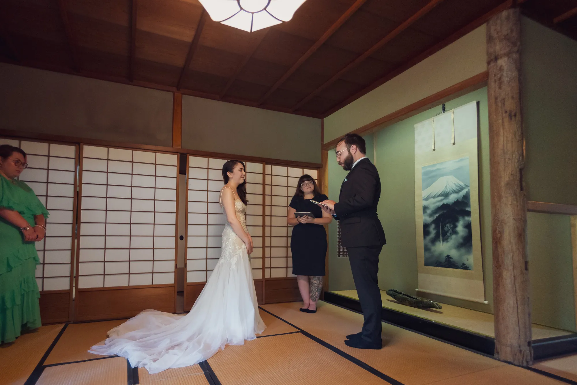 Photo from the wedding day / photo du jour du mariage