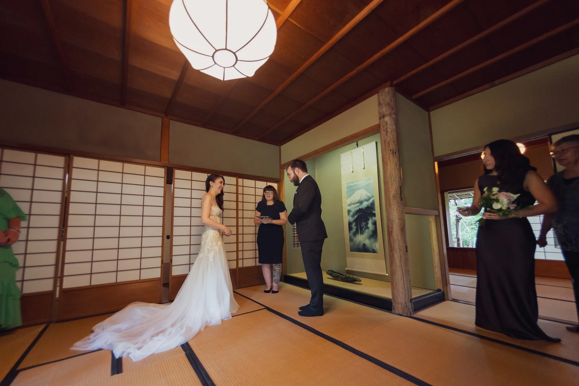 Photo from the wedding day / photo du jour du mariage