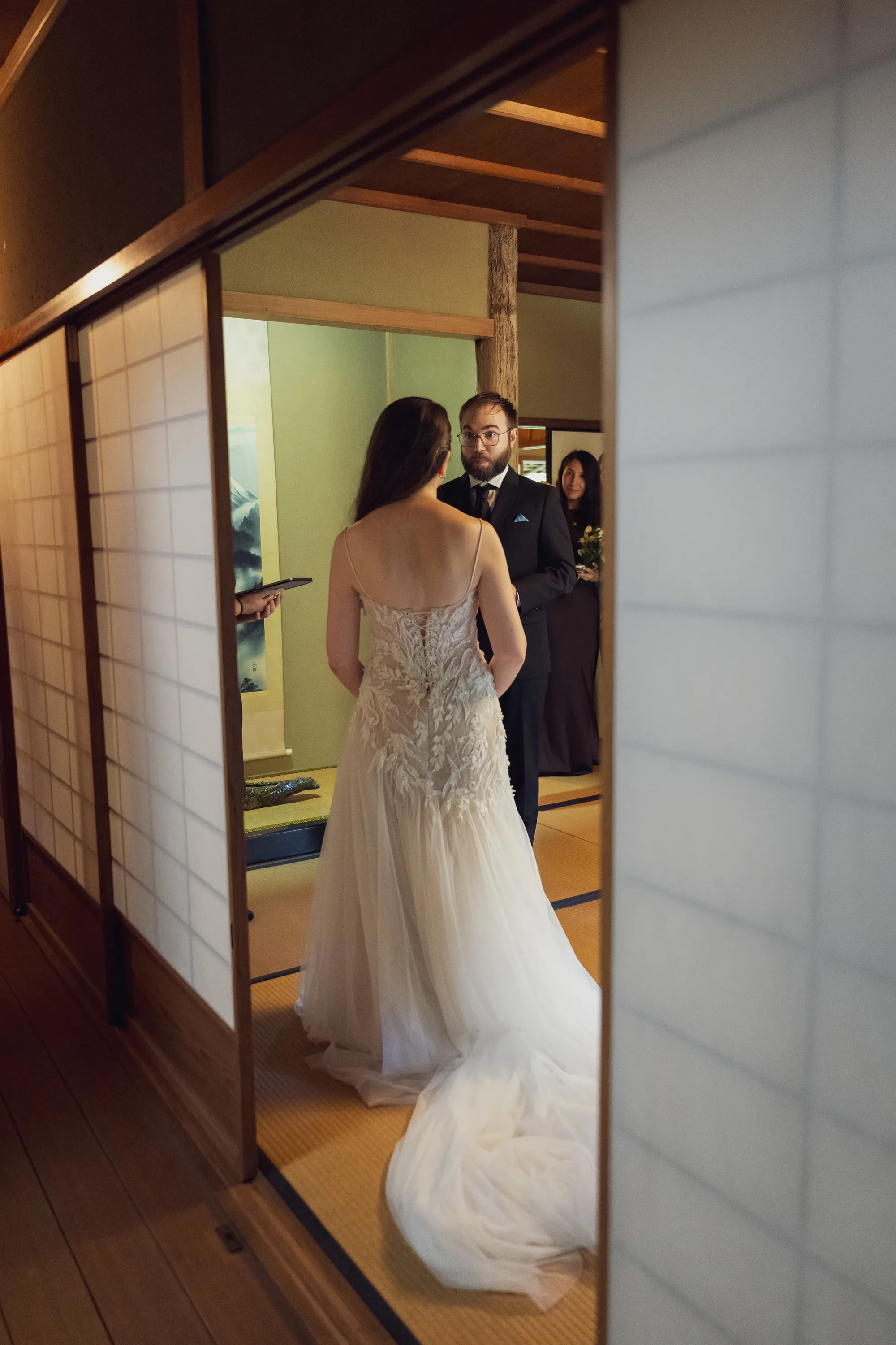 Photo from the wedding day / photo du jour du mariage