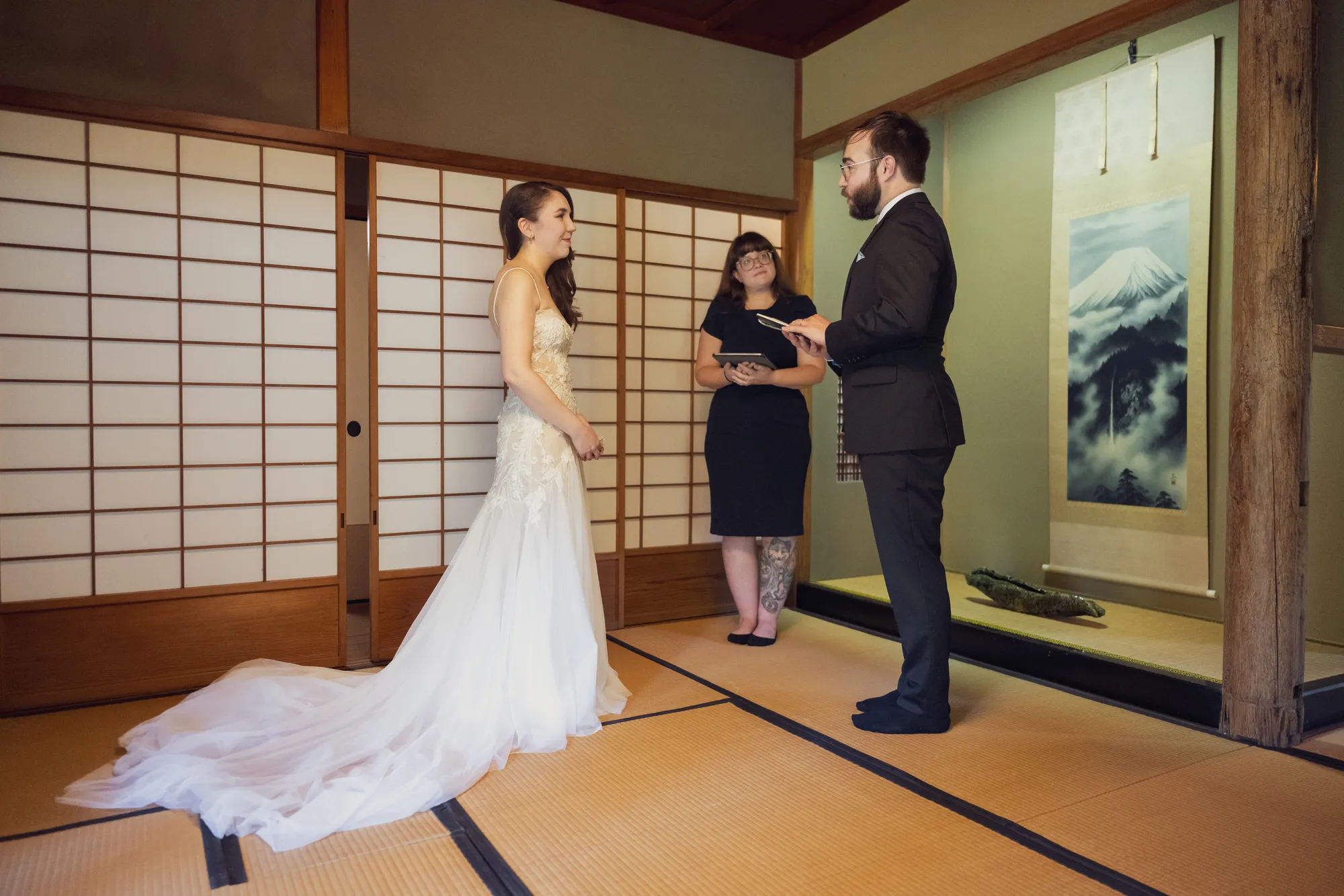 Photo from the wedding day / photo du jour du mariage