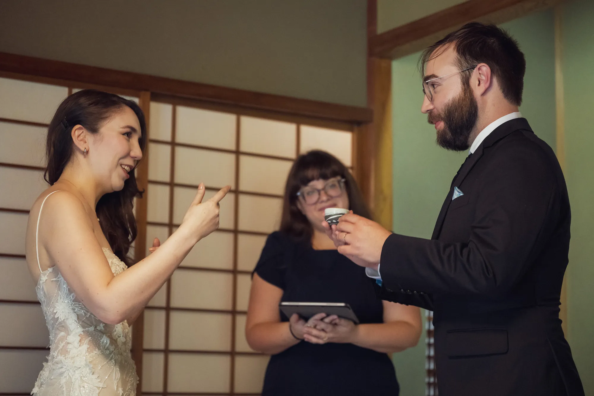 Photo from the wedding day / photo du jour du mariage