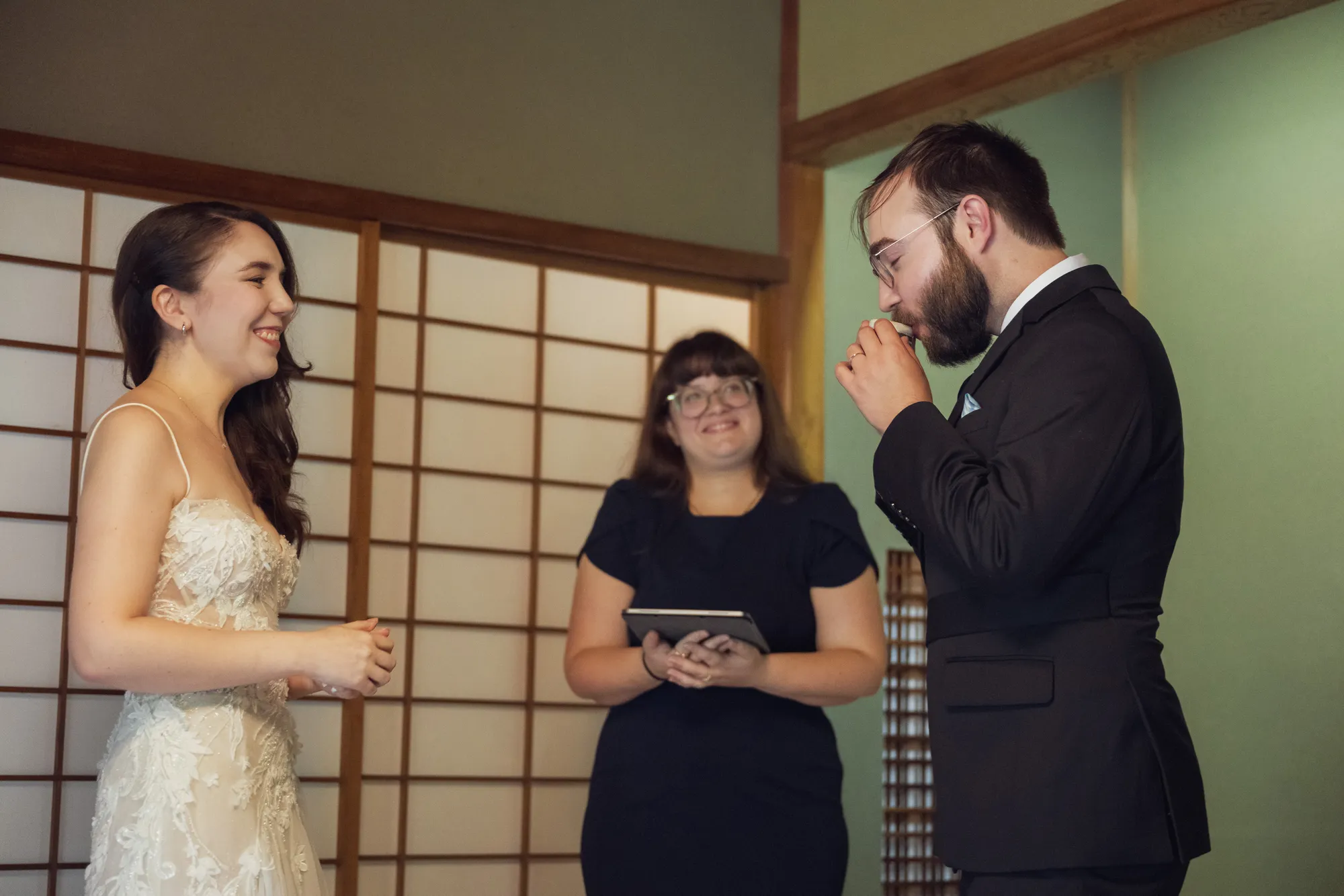 Photo from the wedding day / photo du jour du mariage