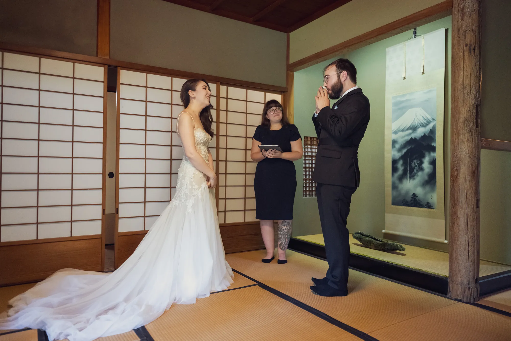 Photo from the wedding day / photo du jour du mariage