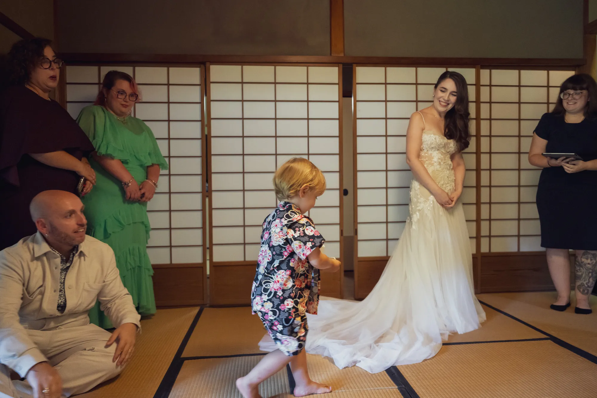 Photo from the wedding day / photo du jour du mariage