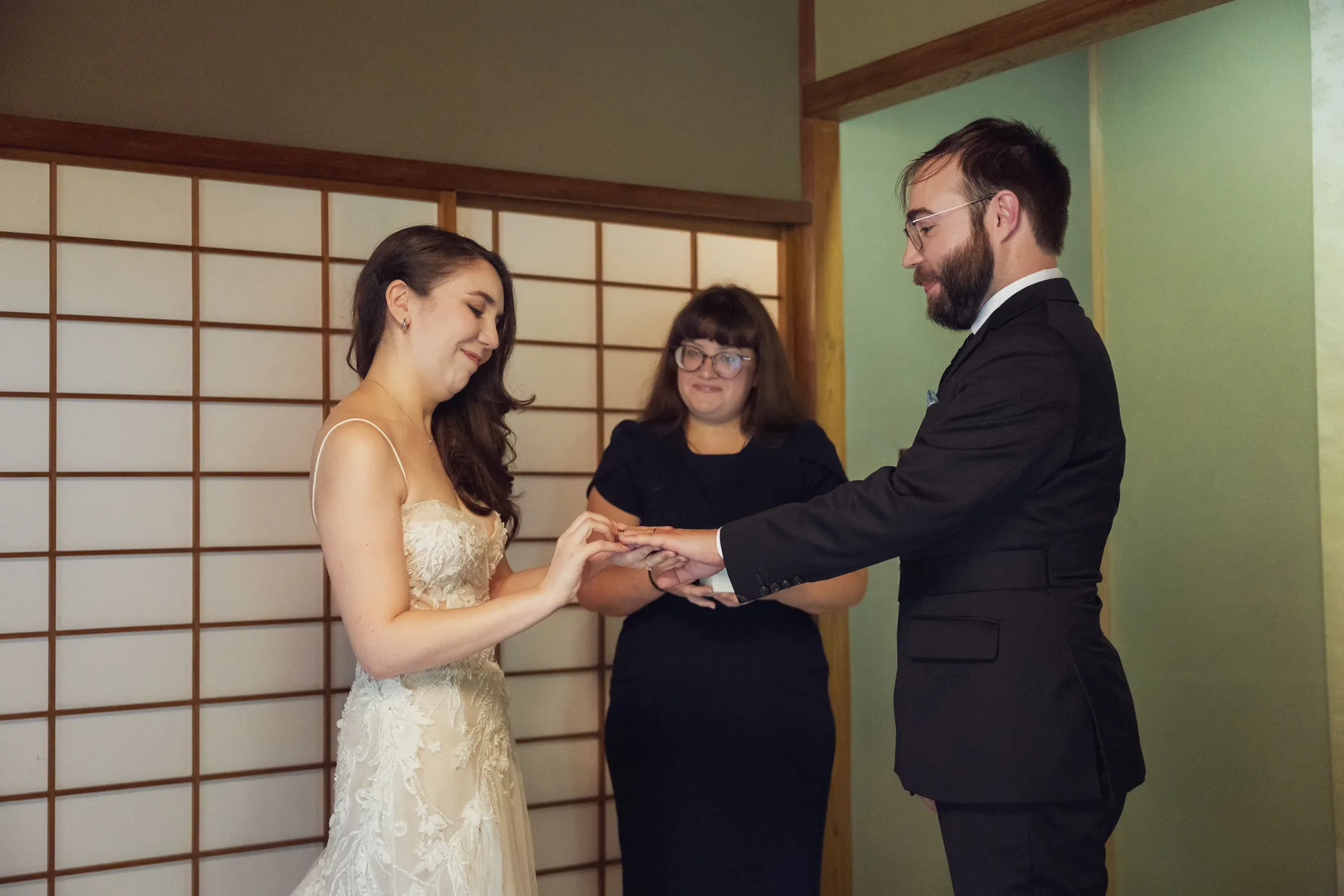 Photo from the wedding day / photo du jour du mariage