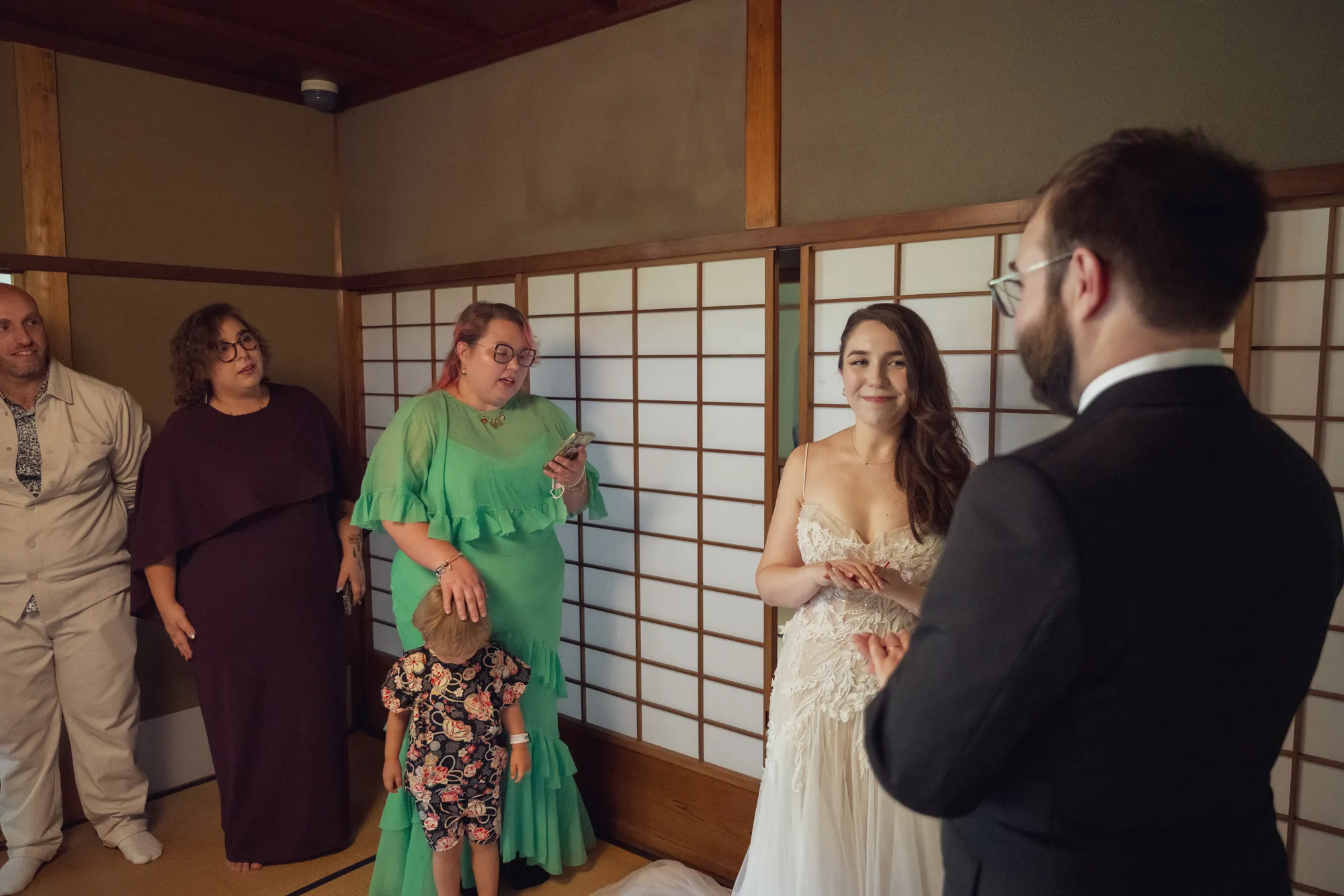 Photo from the wedding day / photo du jour du mariage