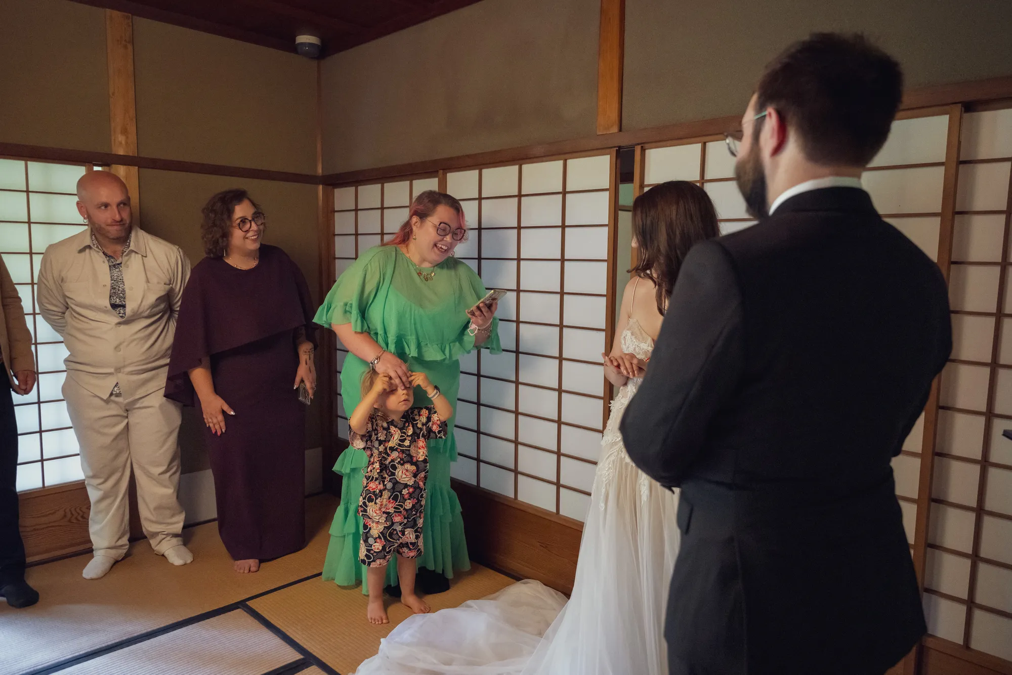 Photo from the wedding day / photo du jour du mariage