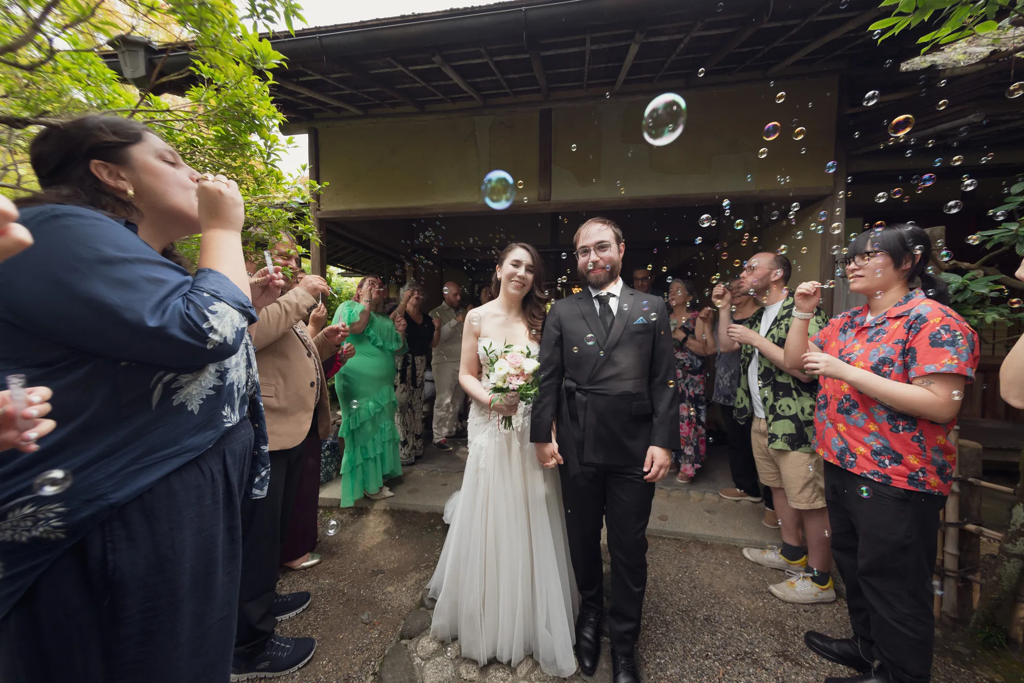 Photo from the wedding day / photo du jour du mariage