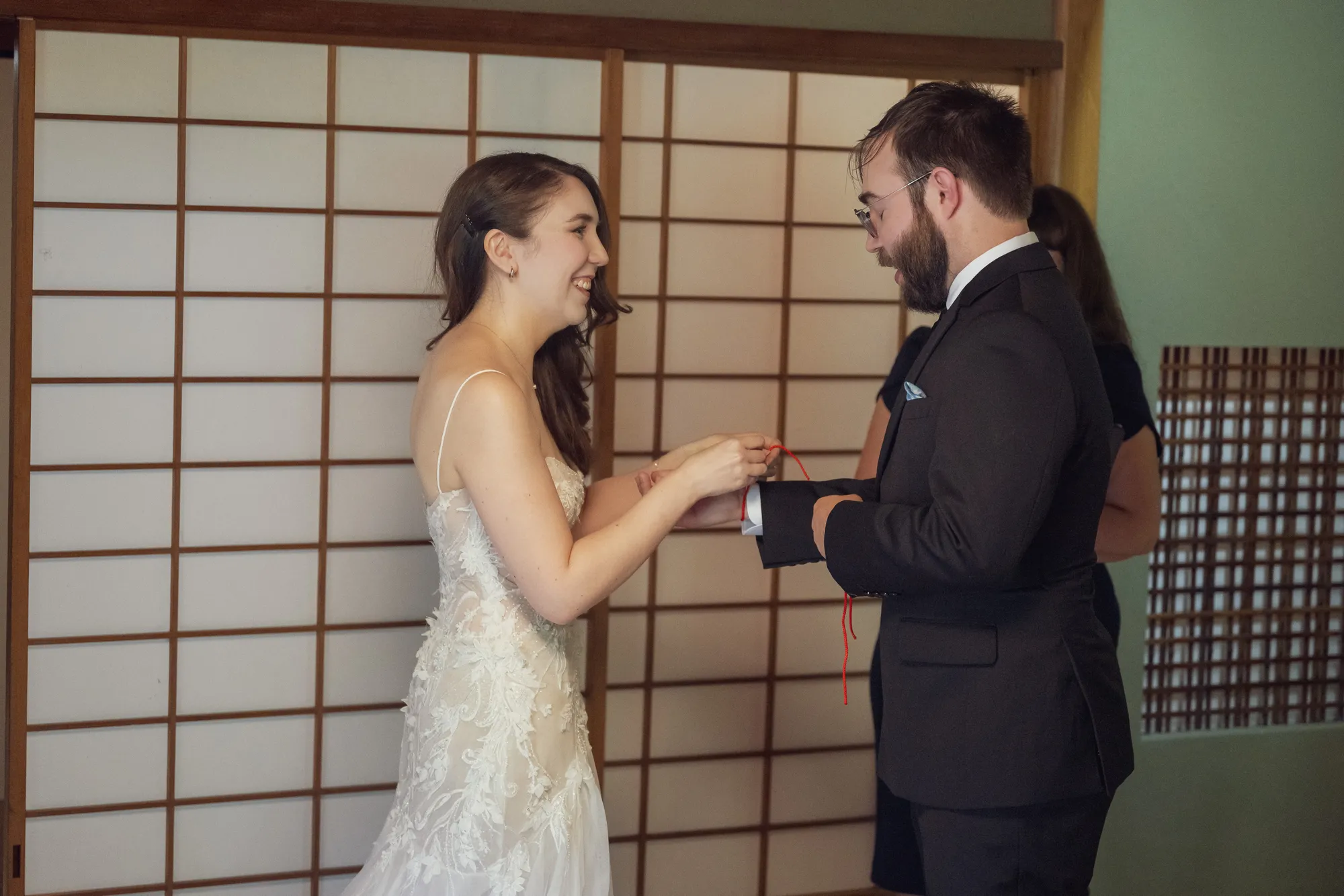 Photo from the wedding day / photo du jour du mariage