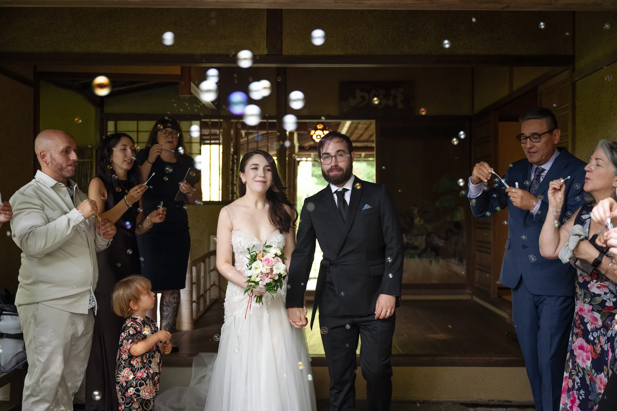 Photo from the wedding day / photo du jour du mariage