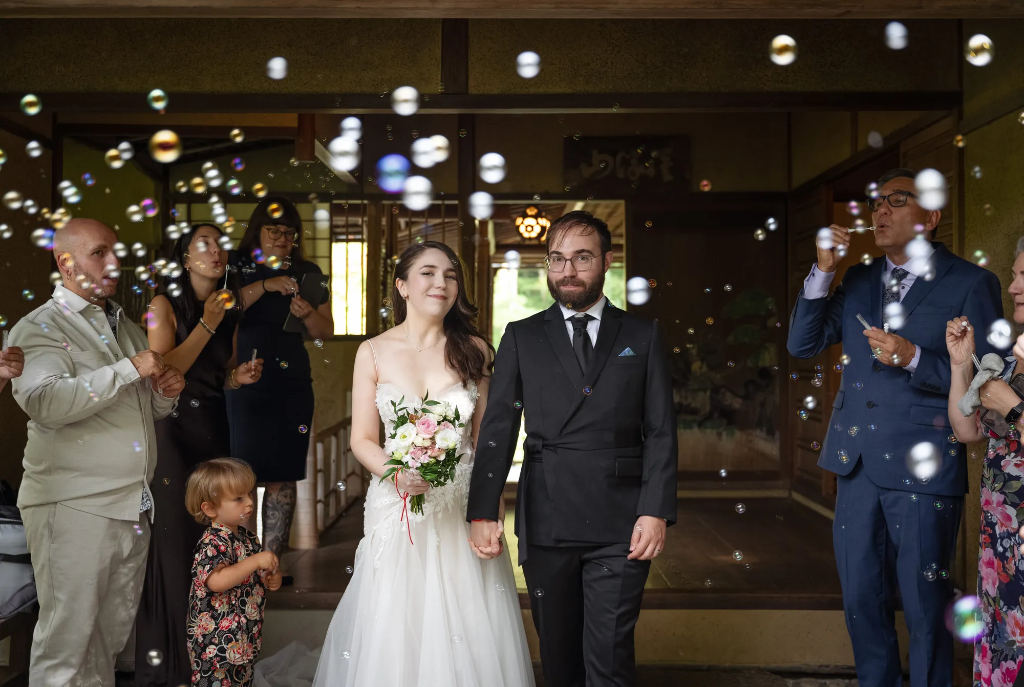 Photo from the wedding day / photo du jour du mariage