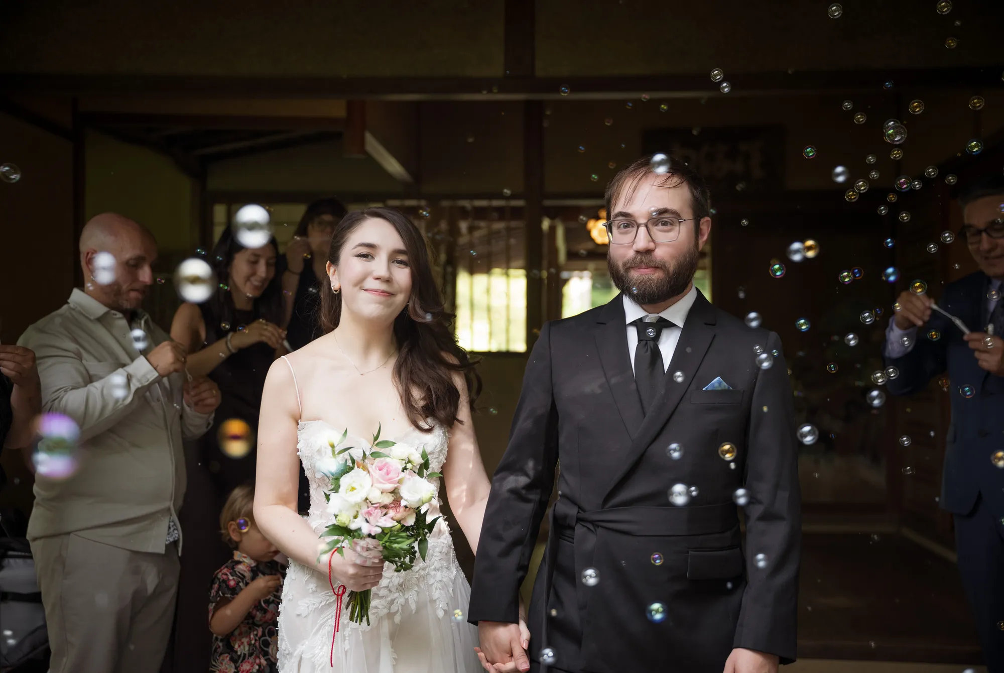 Photo from the wedding day / photo du jour du mariage