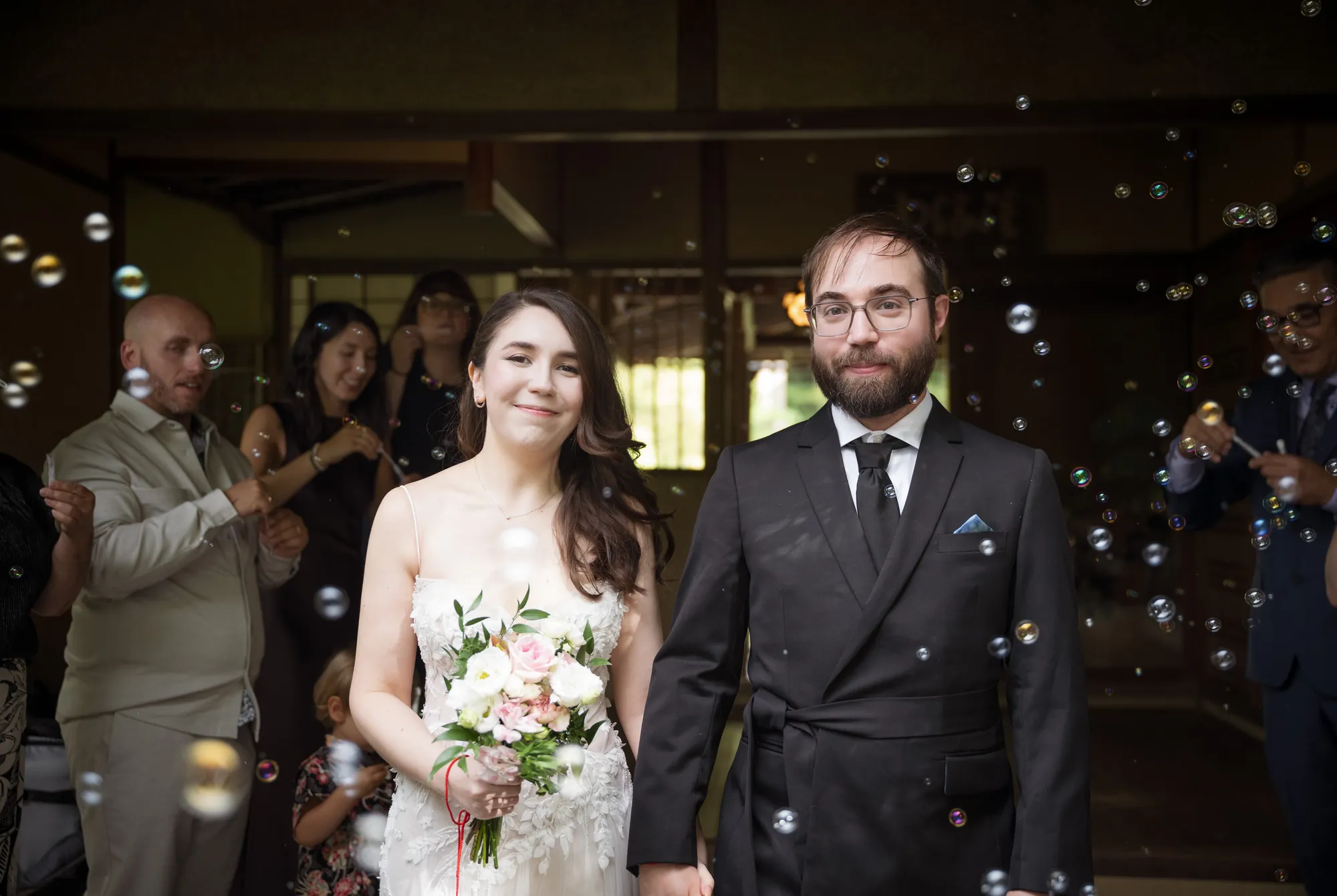 Photo from the wedding day / photo du jour du mariage