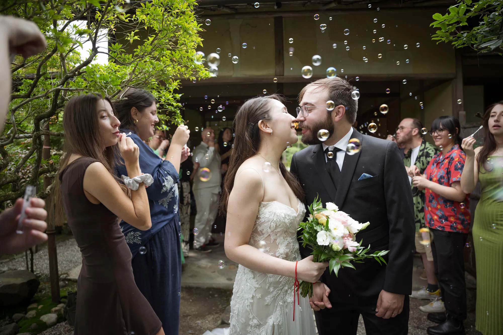 Photo from the wedding day / photo du jour du mariage