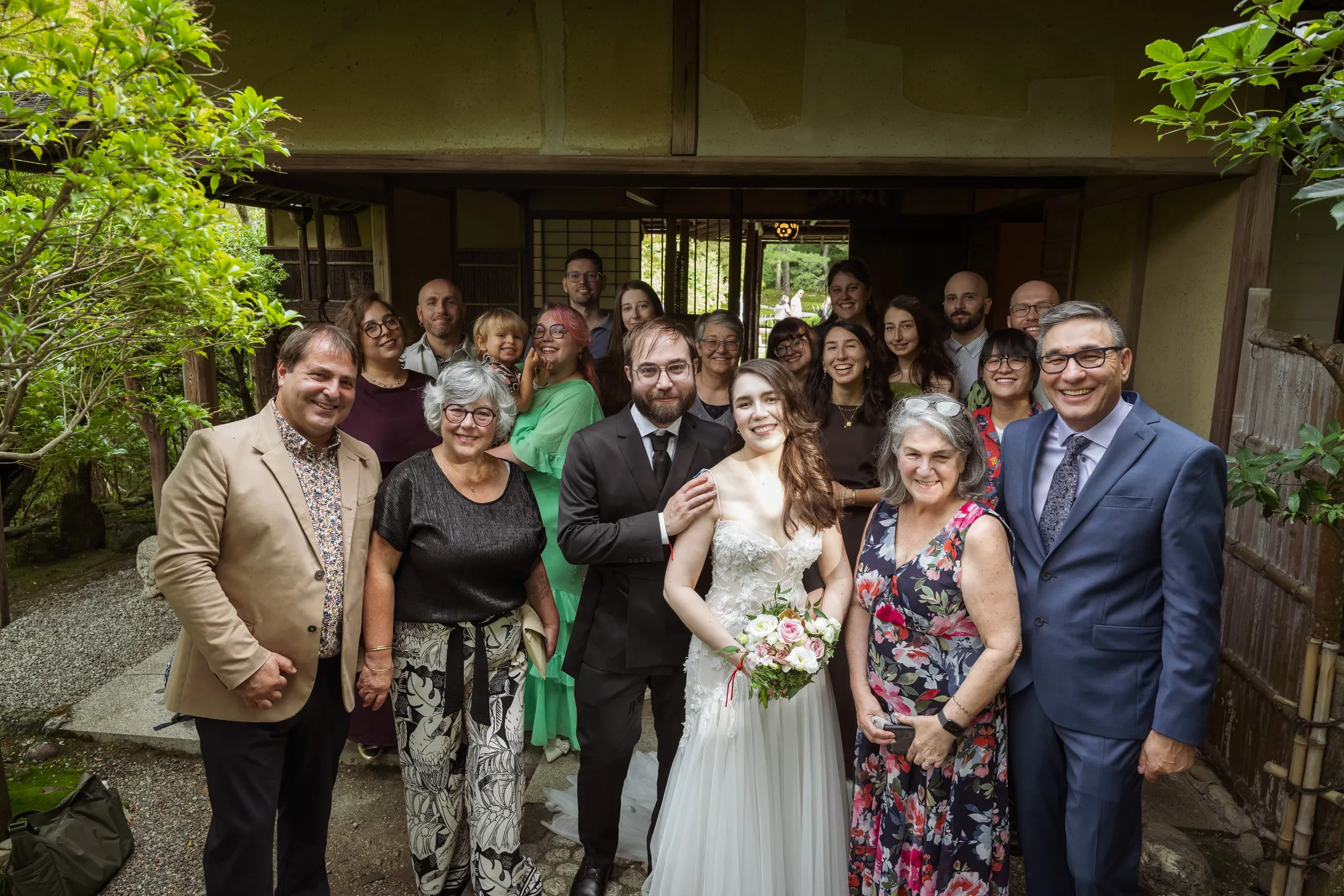 Photo from the wedding day / photo du jour du mariage