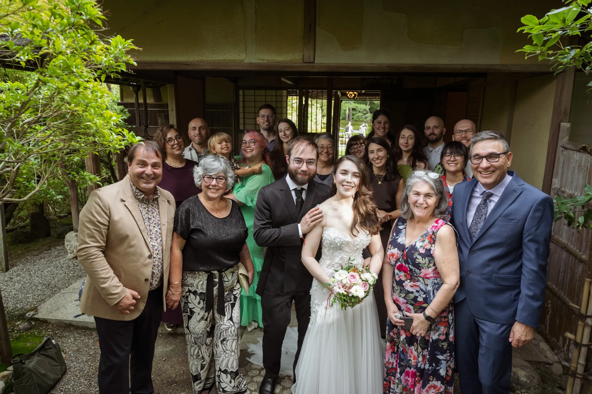 Photo from the wedding day / photo du jour du mariage