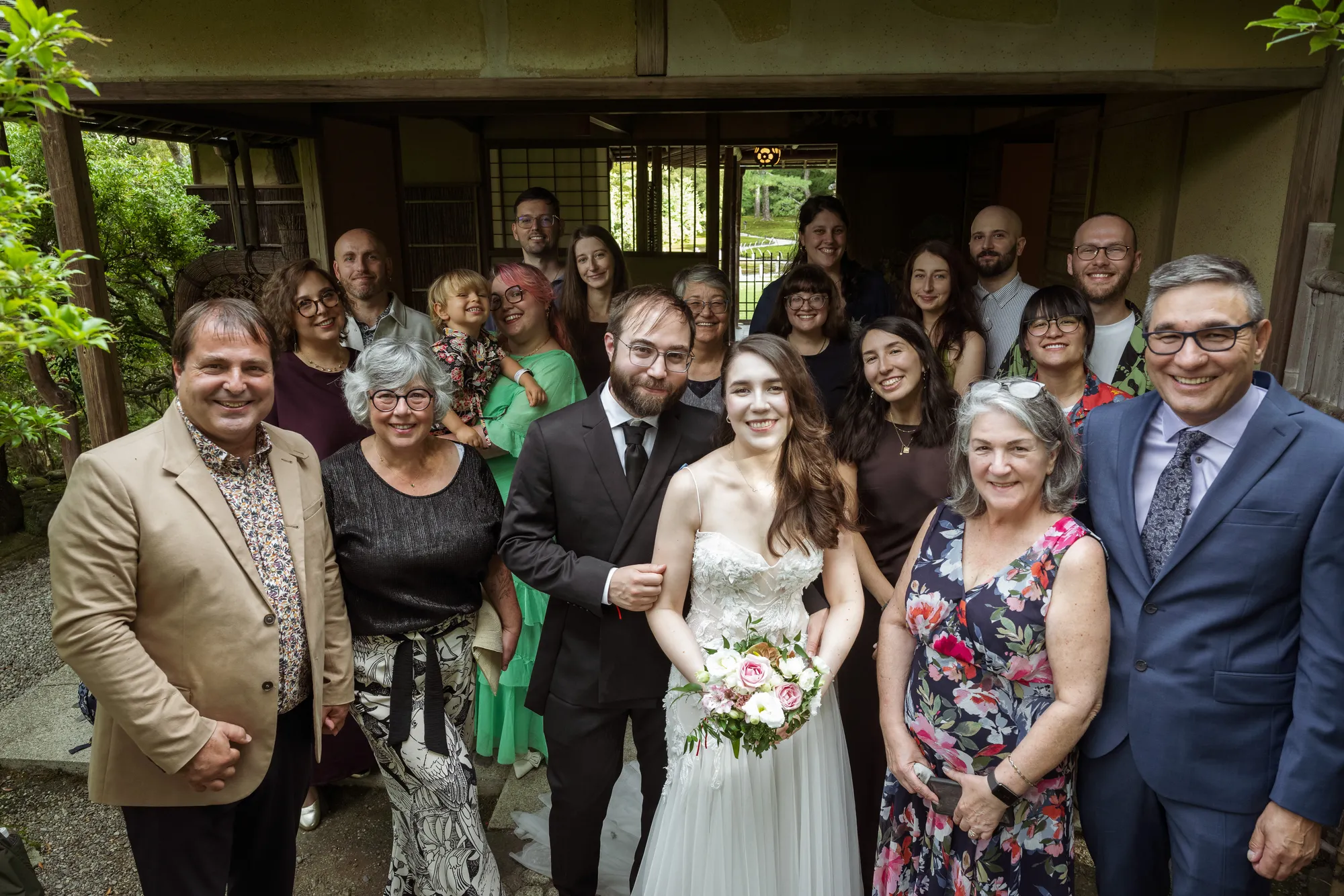 Photo from the wedding day / photo du jour du mariage