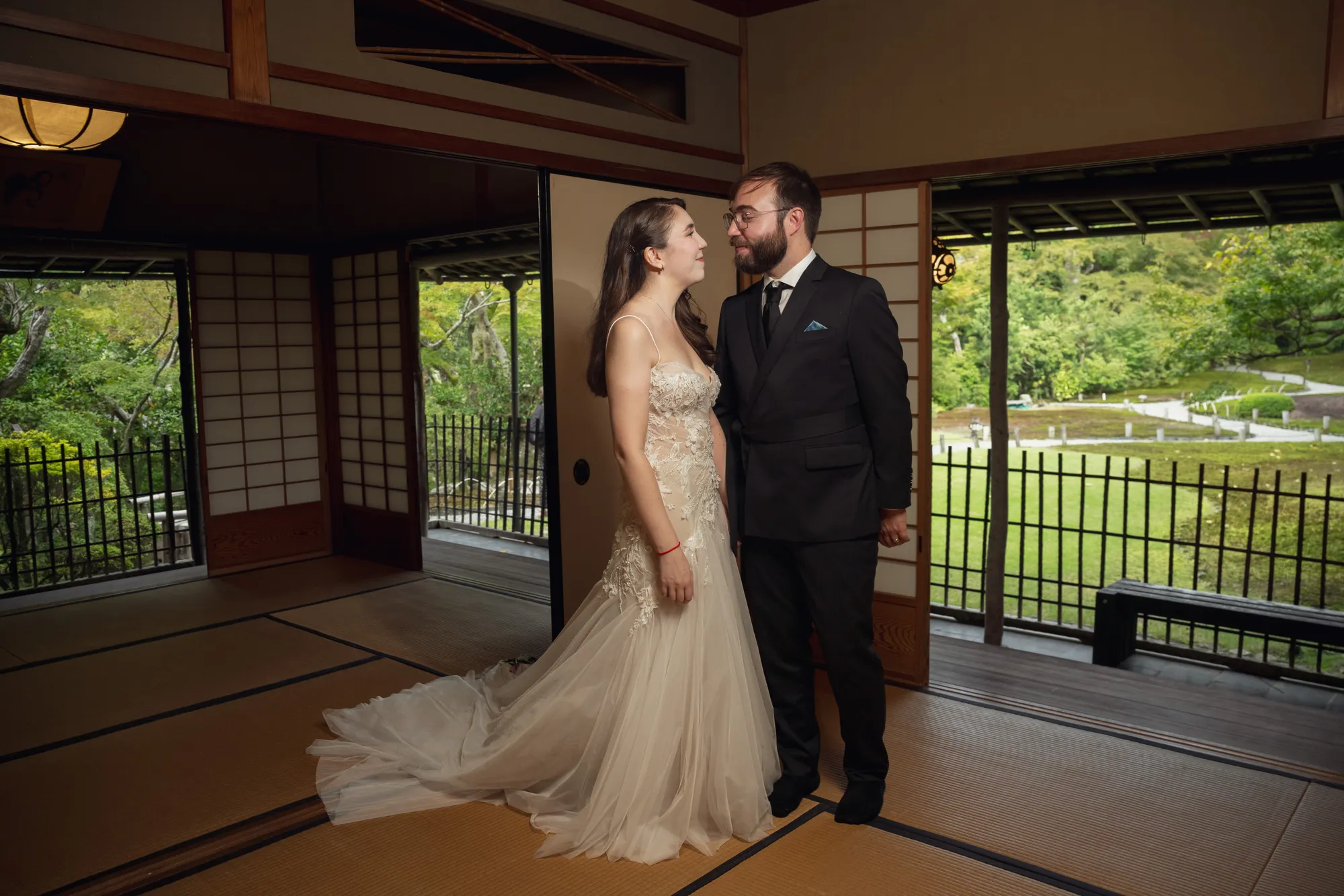 Photo from the wedding day / photo du jour du mariage