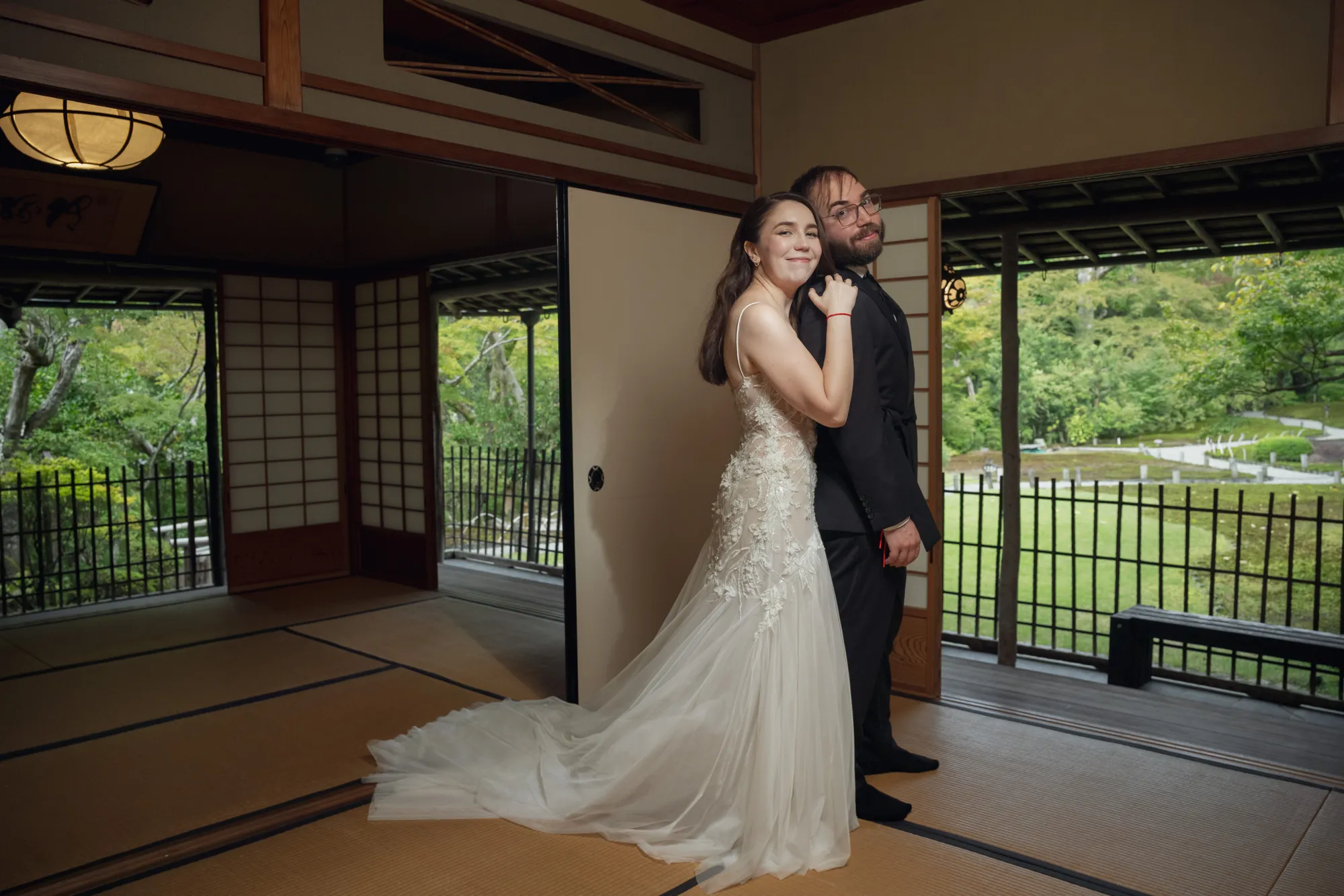 Photo from the wedding day / photo du jour du mariage