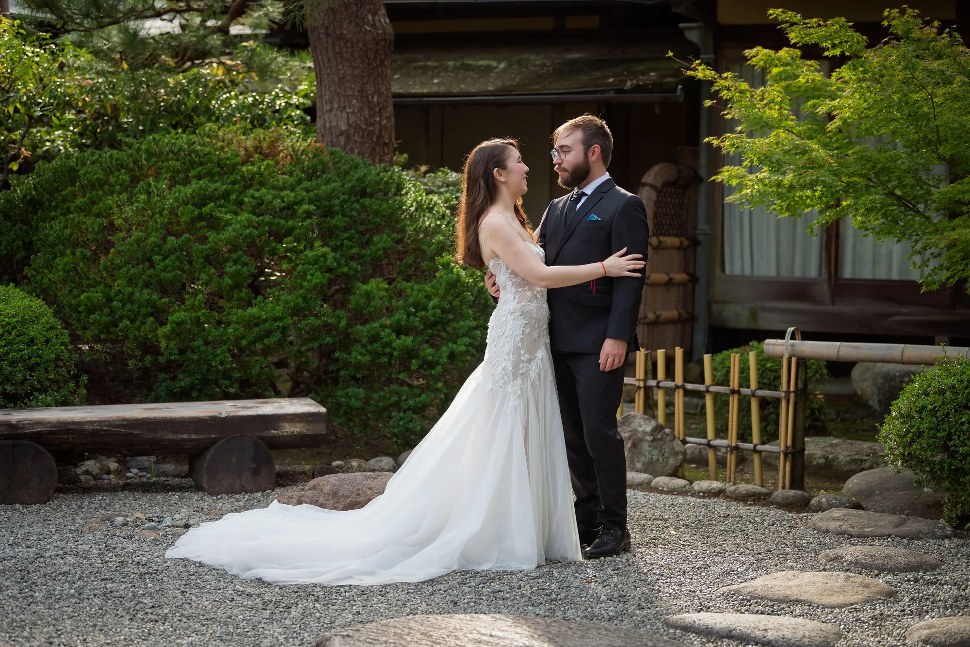 Photo from the wedding day / photo du jour du mariage